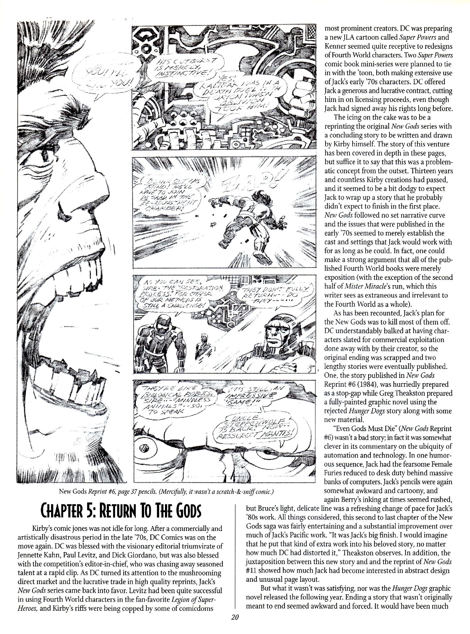 Read online The Jack Kirby Collector comic -  Issue #30 - 20