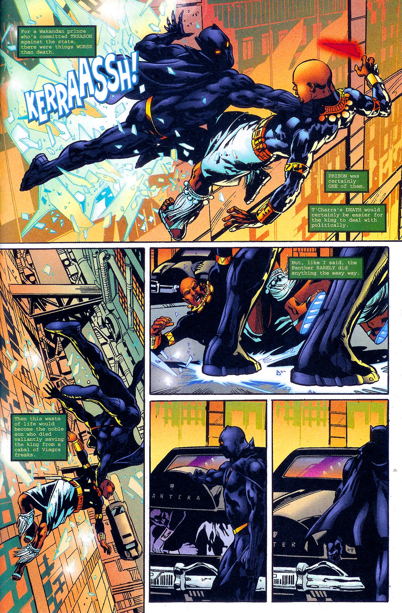 Read online Black Panther (1998) comic -  Issue #37 - 20