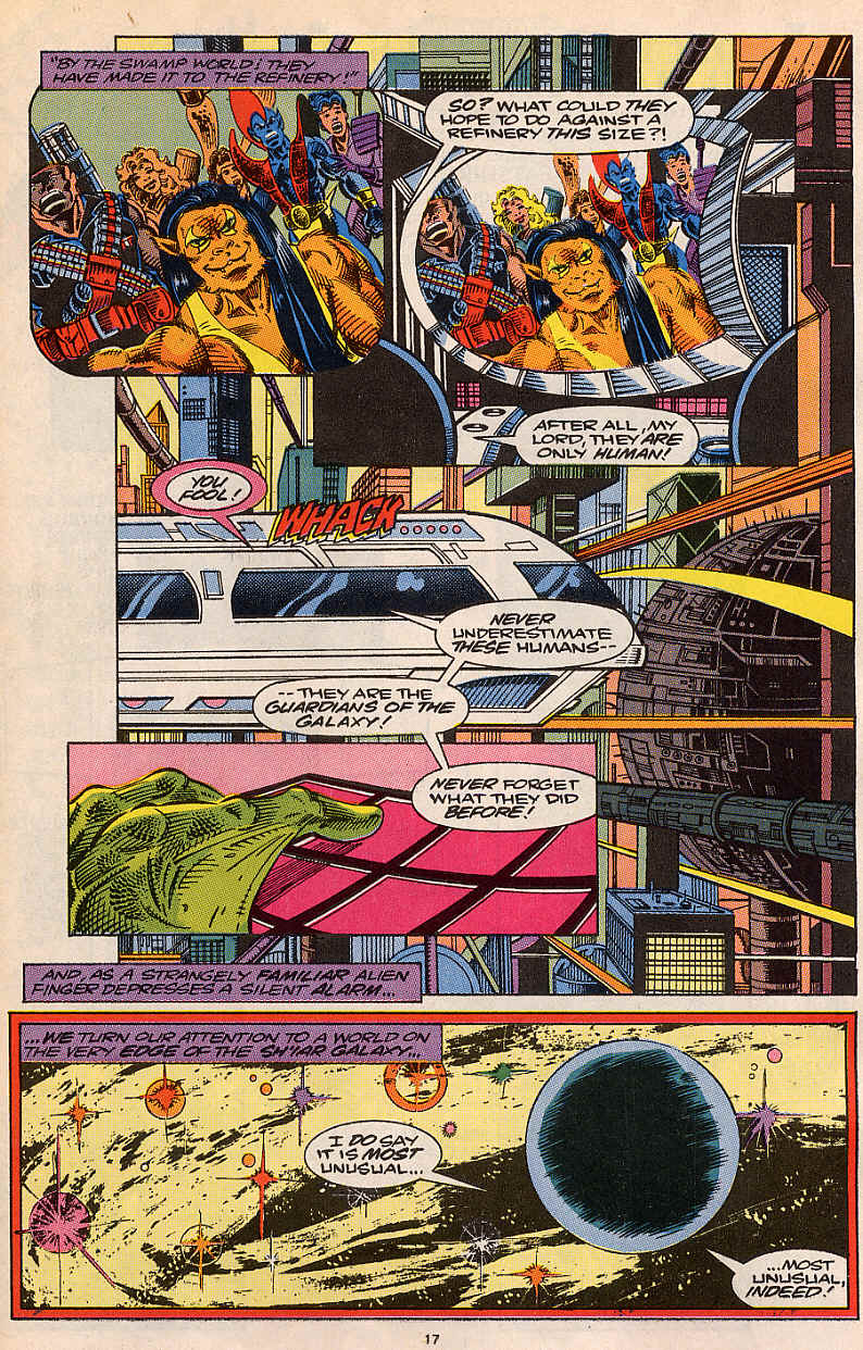 Read online Guardians of the Galaxy (1990) comic -  Issue #19 - 14