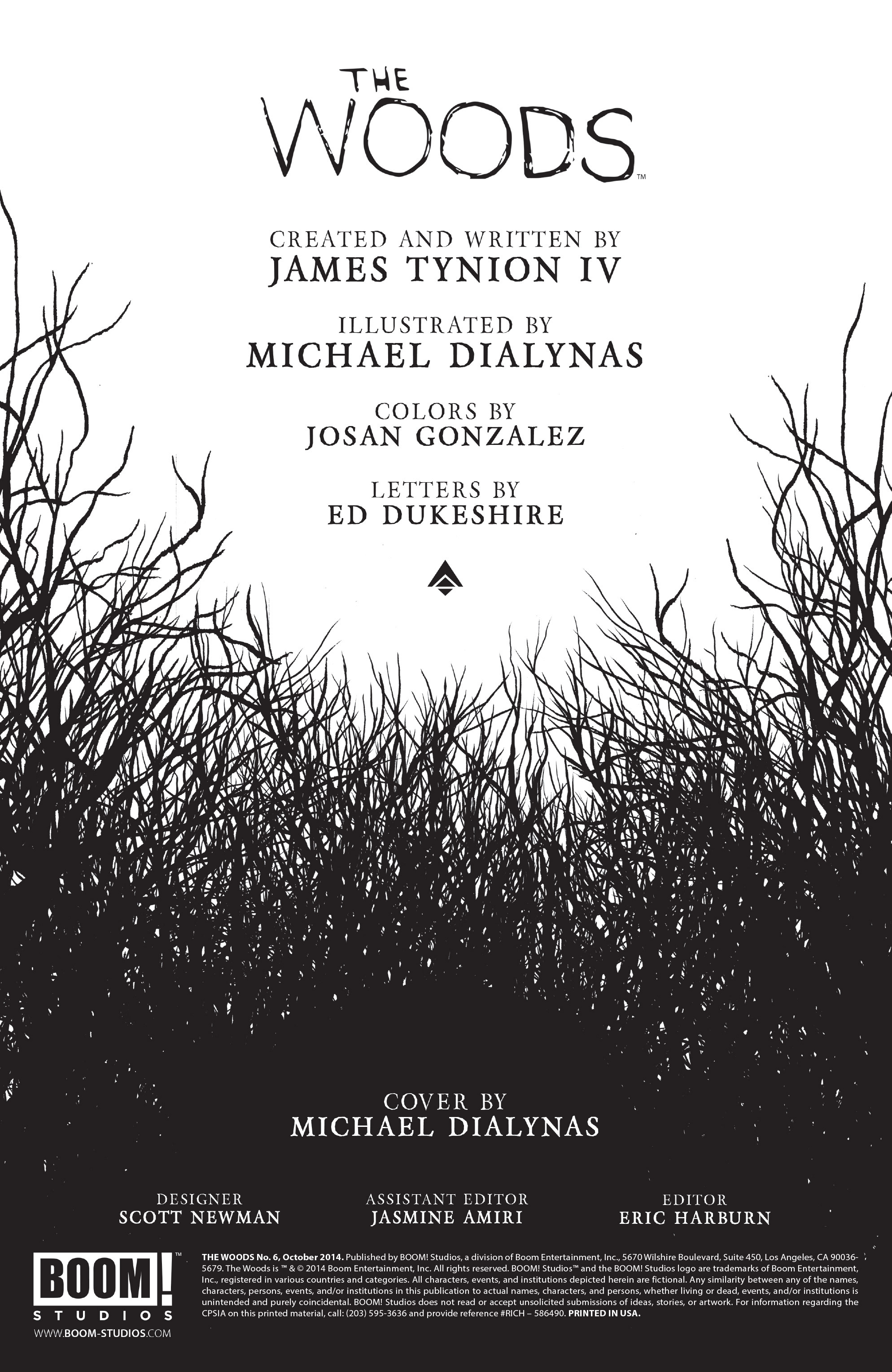 Read online The Woods comic -  Issue #6 - 2