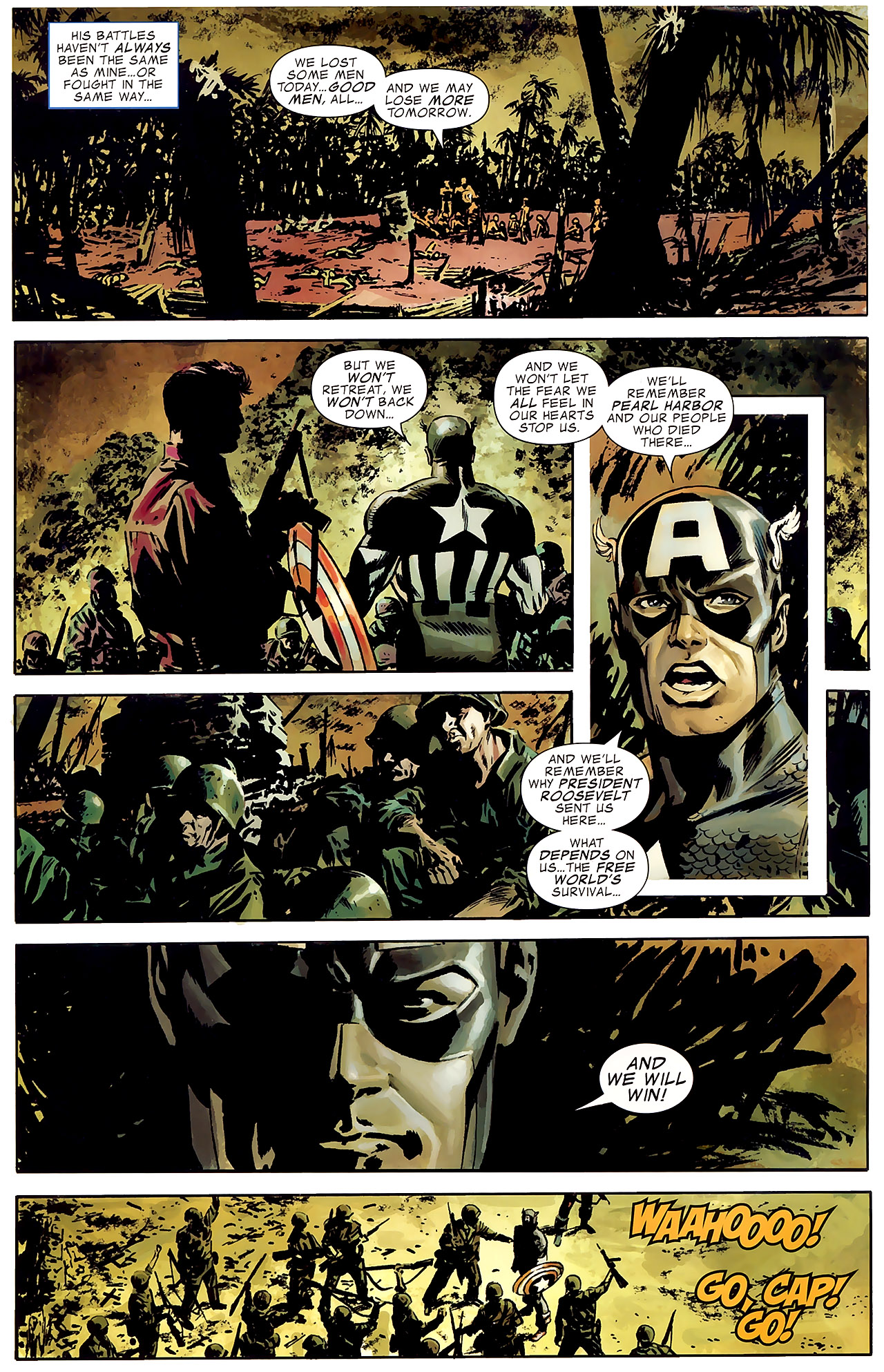 Read online Captain America Reborn: Who Will Wield the Shield? comic -  Issue # Full - 6