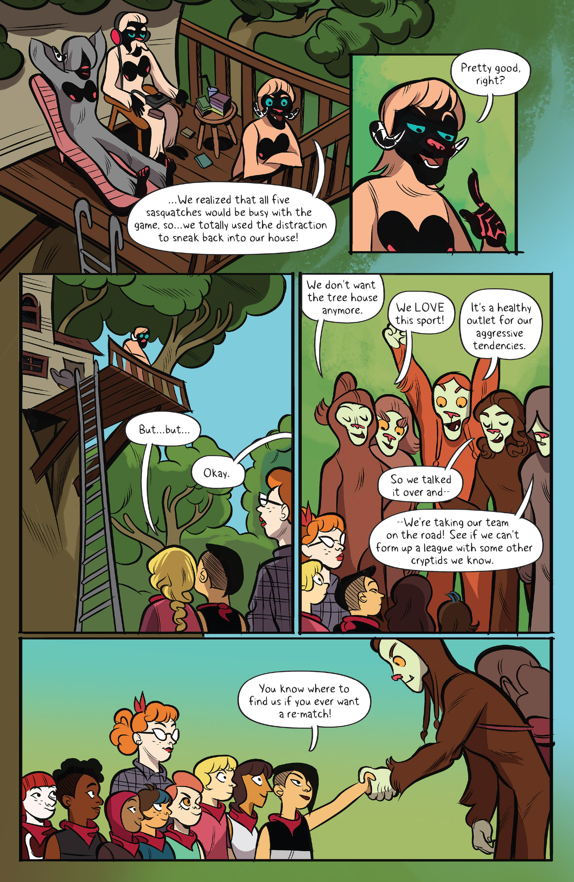 Read online Lumberjanes comic -  Issue #36 - 22