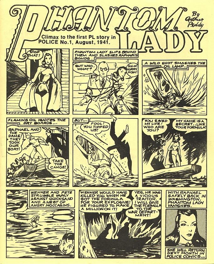 Read online The Fox Features Phantom Lady Comic Book Index comic -  Issue # Full - 5