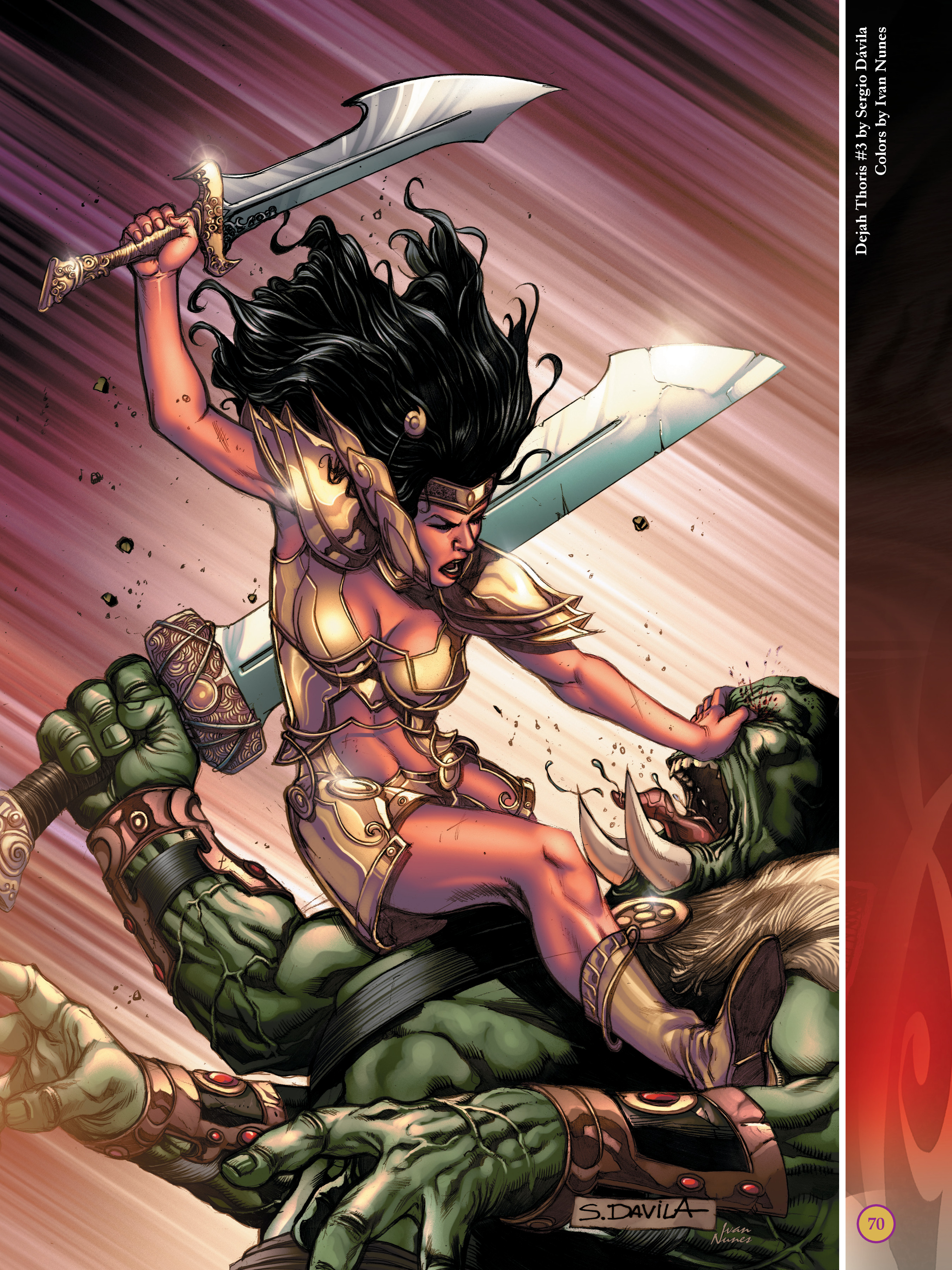 Read online The Art of Dejah Thoris and the Worlds of Mars comic -  Issue # TPB 2 (Part 1) - 69