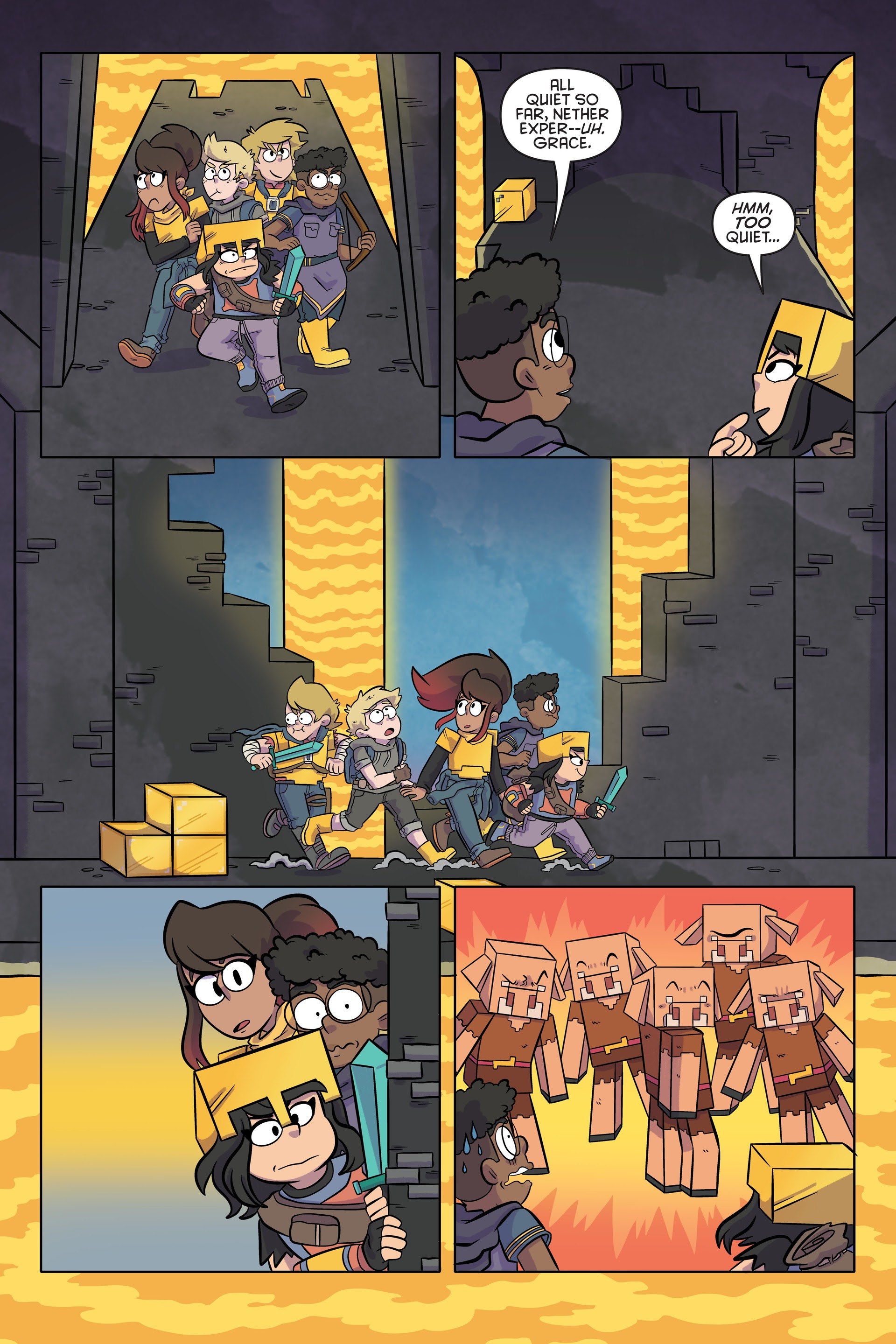 Read online Minecraft comic -  Issue # TPB 3 - 73
