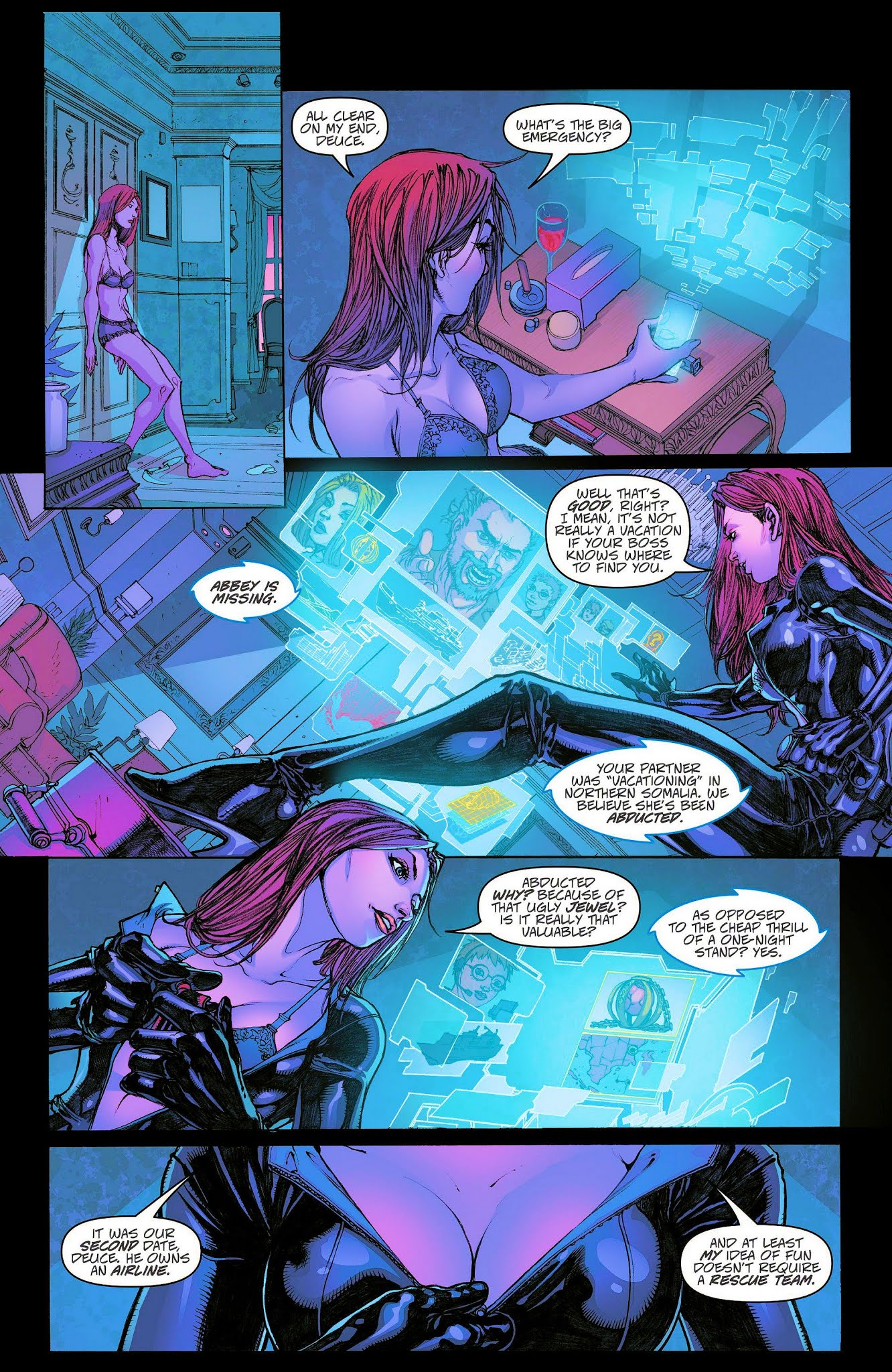 Read online Danger Girl: Trinity comic -  Issue #1 - 13