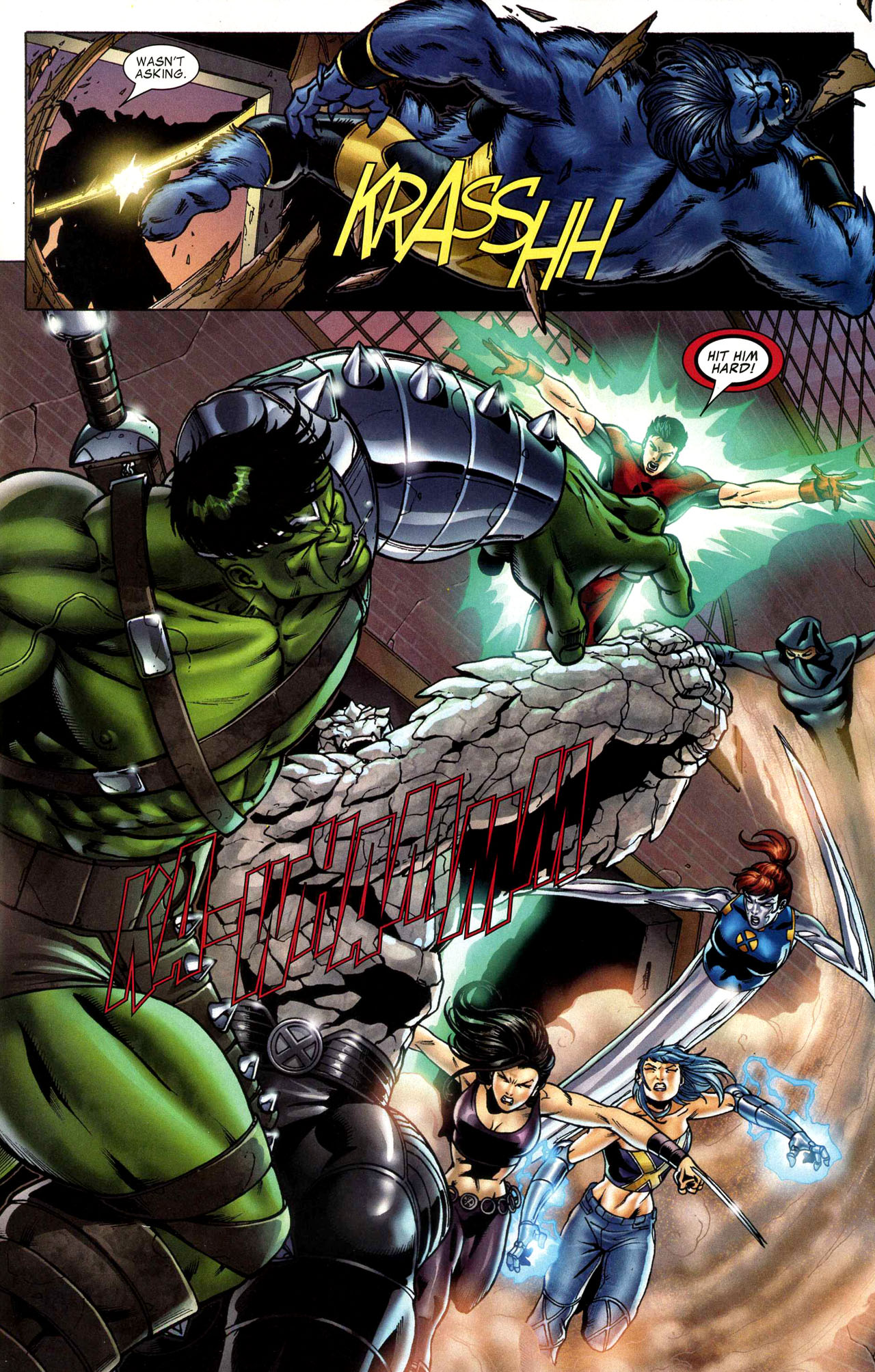 Read online World War Hulk: X-Men comic -  Issue #1 - 11