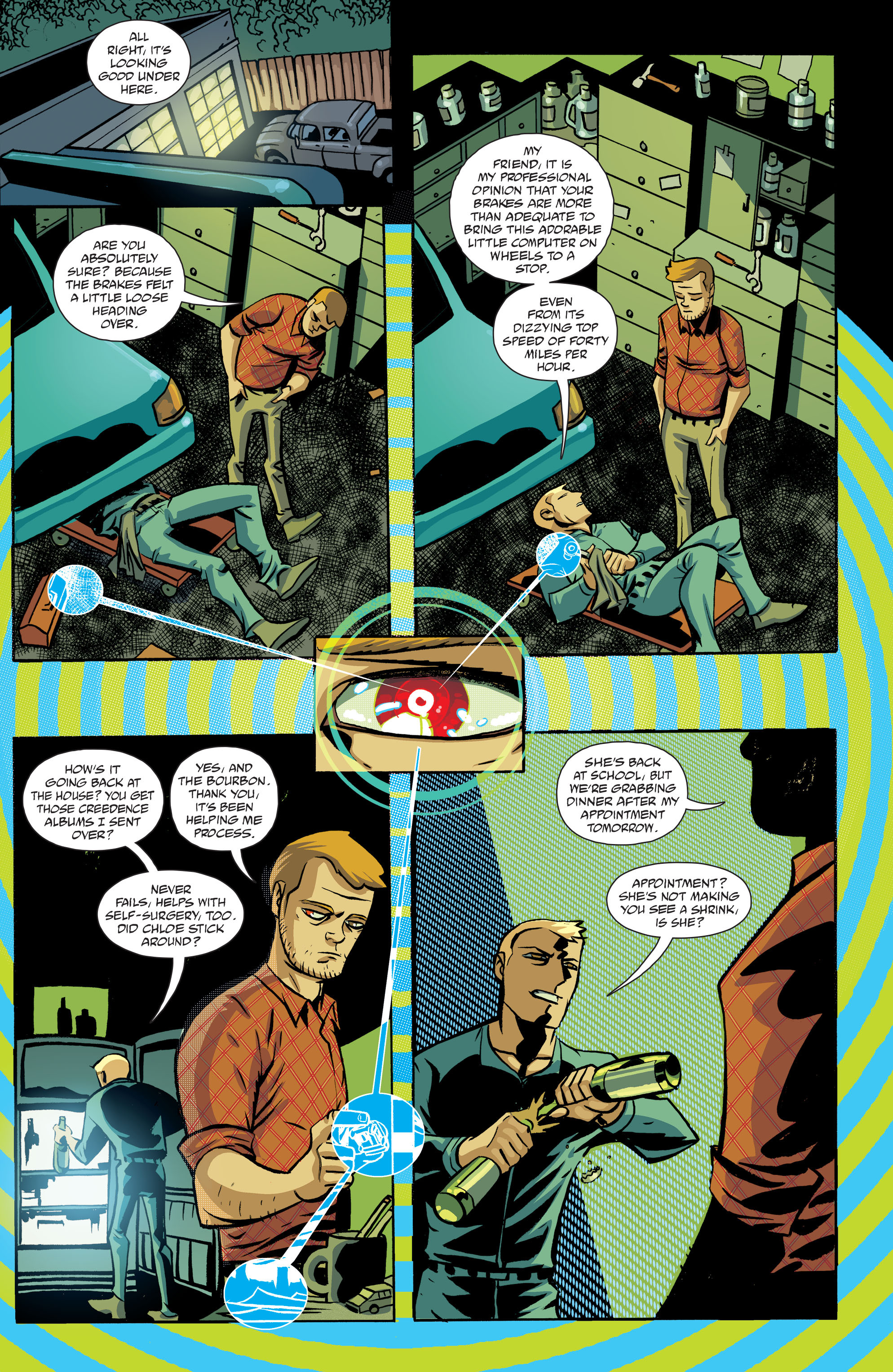 Read online Cave Carson Has a Cybernetic Eye comic -  Issue #1 - 10