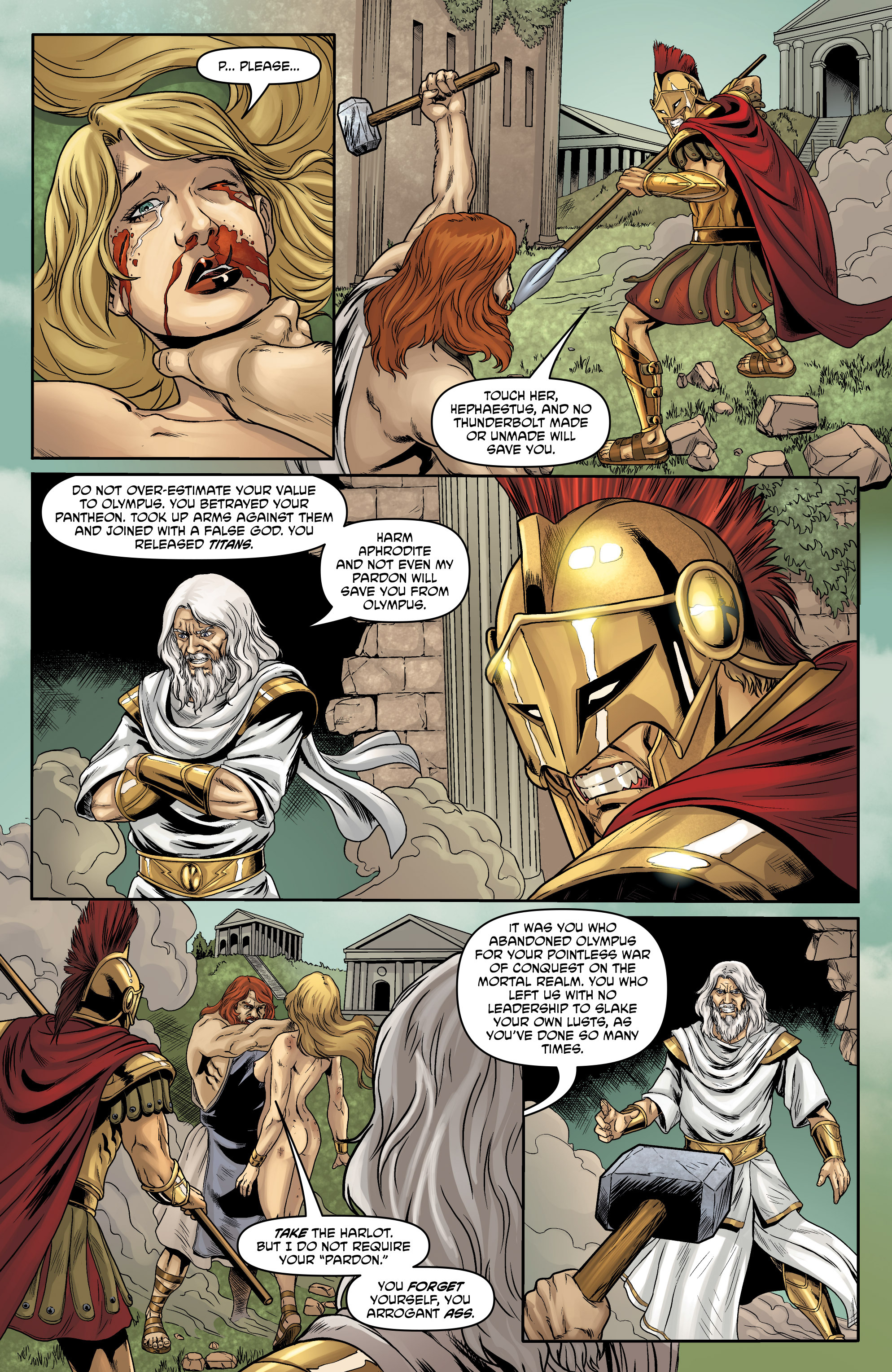 Read online God Is Dead comic -  Issue #16 - 18