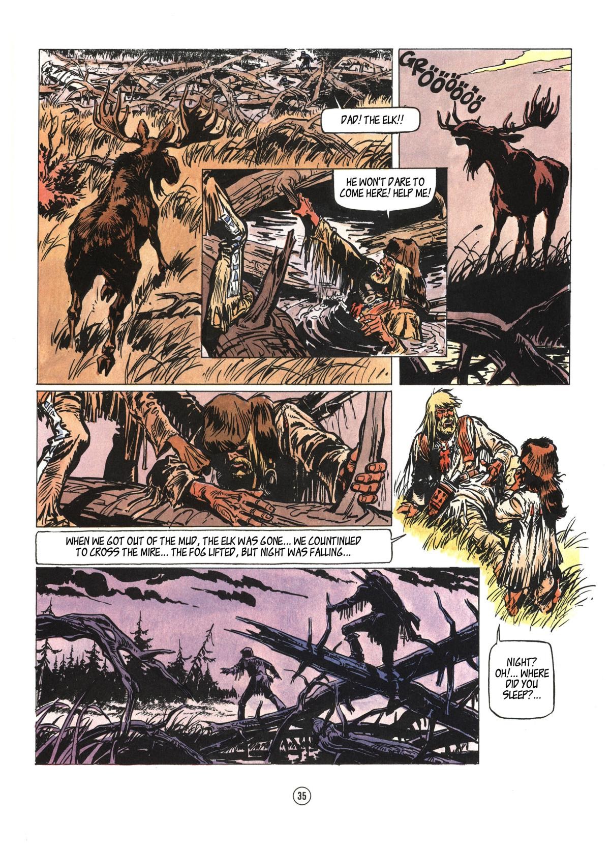 Read online Buddy Longway comic -  Issue #6 - 35