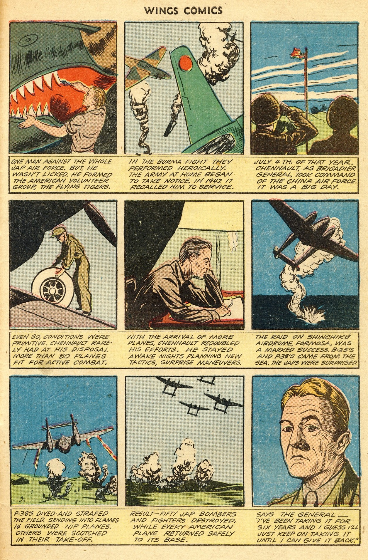 Read online Wings Comics comic -  Issue #46 - 41
