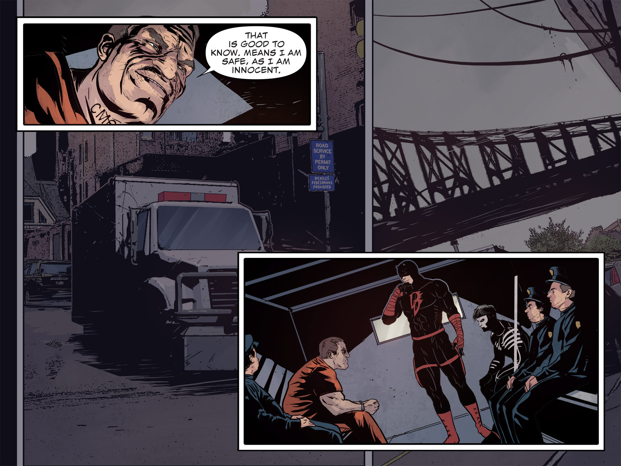 Read online Daredevil / Punisher : The Seventh Circle comic -  Issue #2 - 36