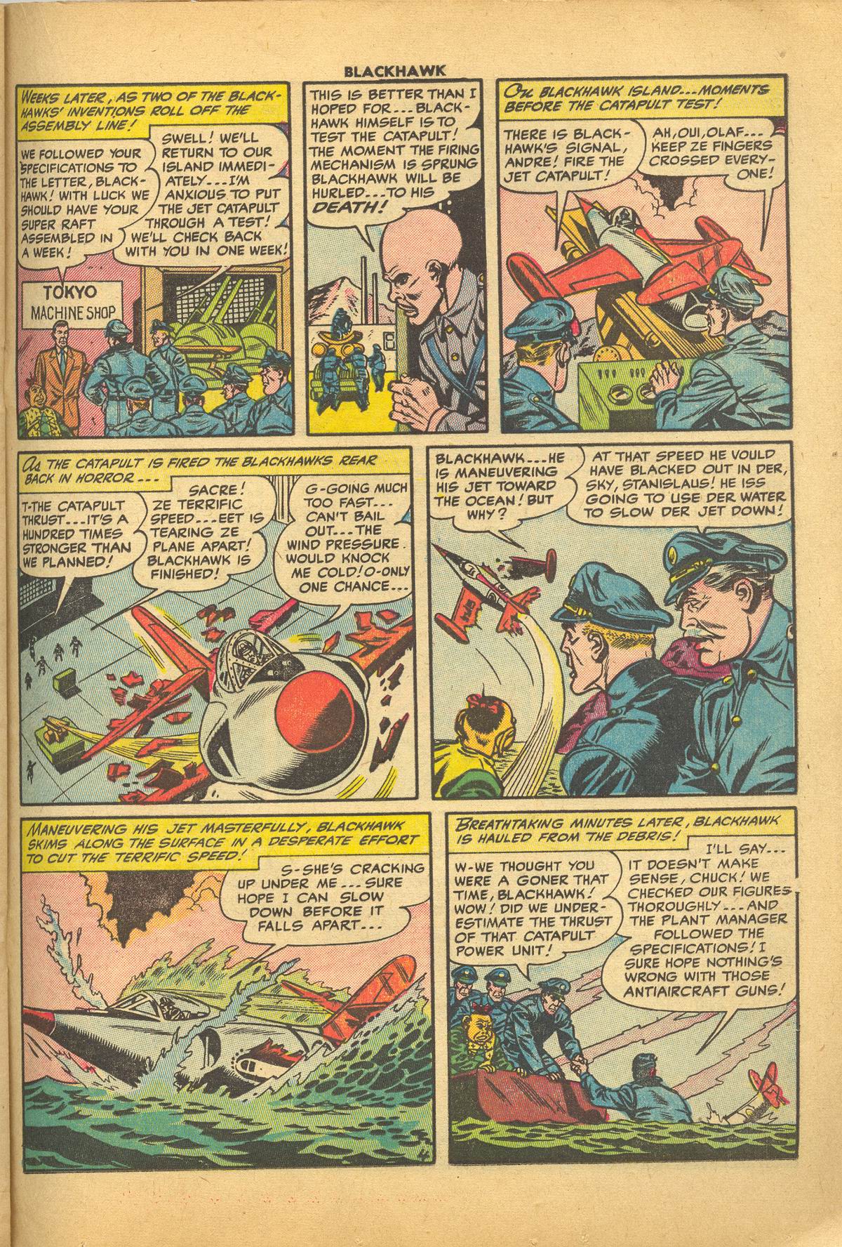 Read online Blackhawk (1957) comic -  Issue #84 - 21