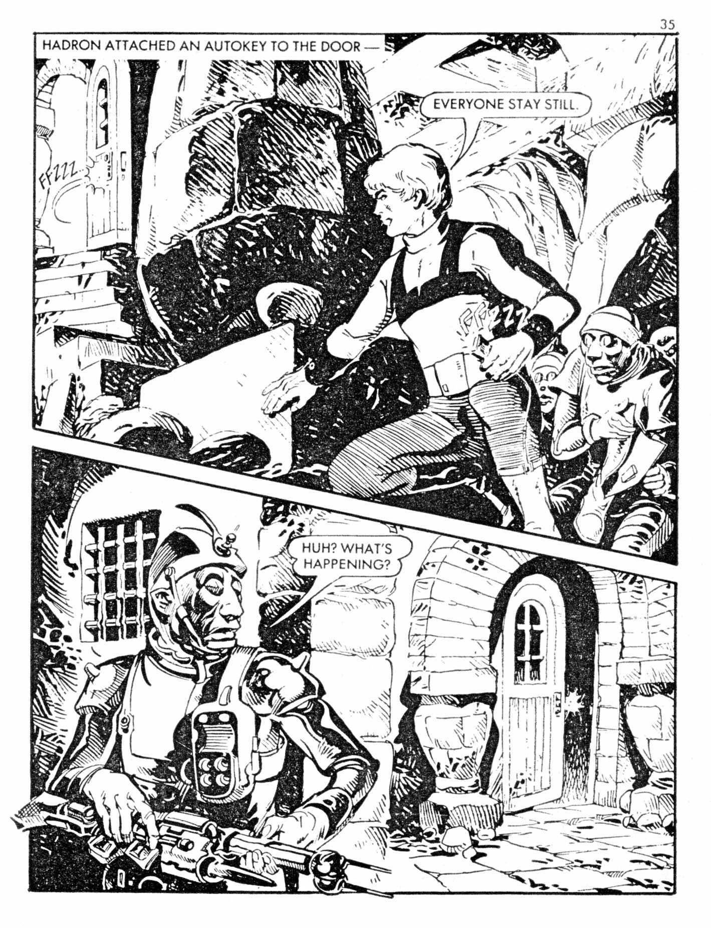 Read online Starblazer comic -  Issue #146 - 35