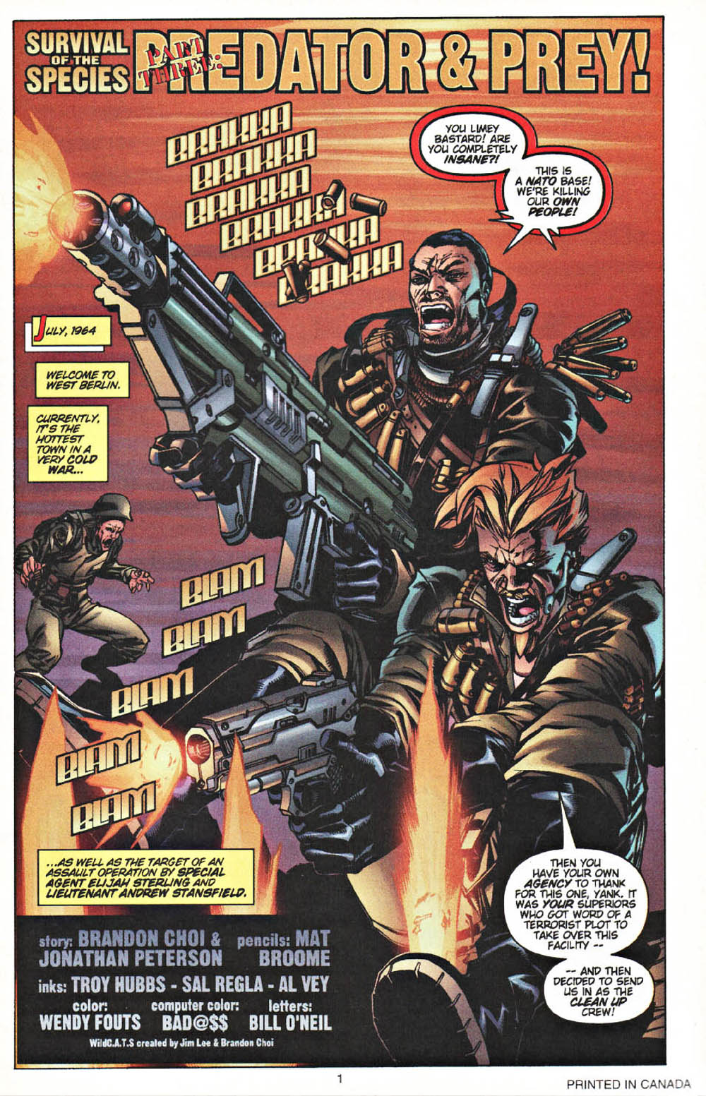 Read online WildC.A.T.s: Covert Action Teams comic -  Issue #39 - 2