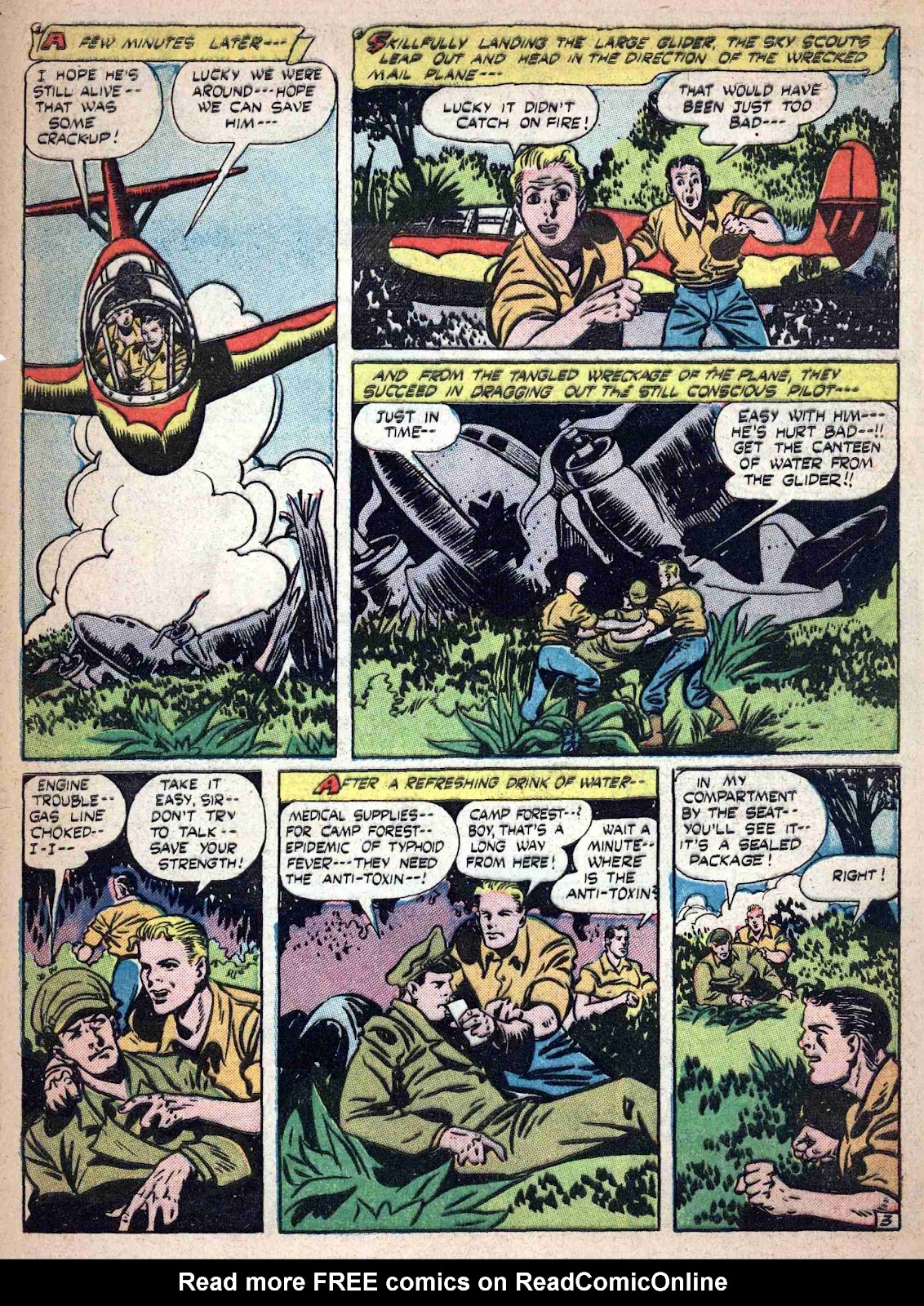 Captain Aero Comics issue 22 - Page 47