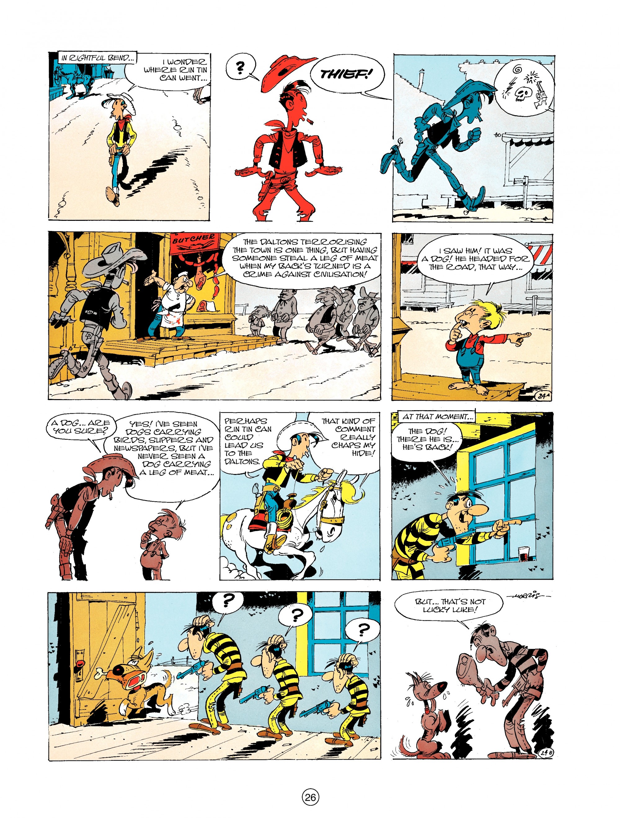 Read online A Lucky Luke Adventure comic -  Issue #19 - 26