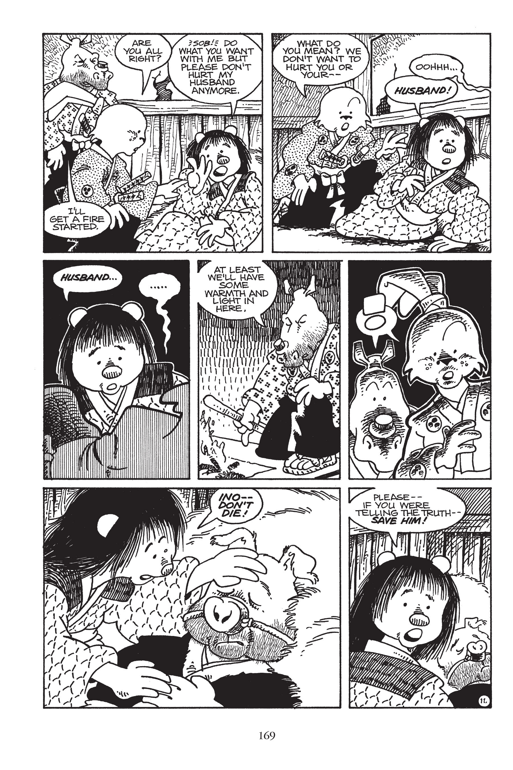 Read online Usagi Yojimbo (1987) comic -  Issue # _TPB 7 - 160
