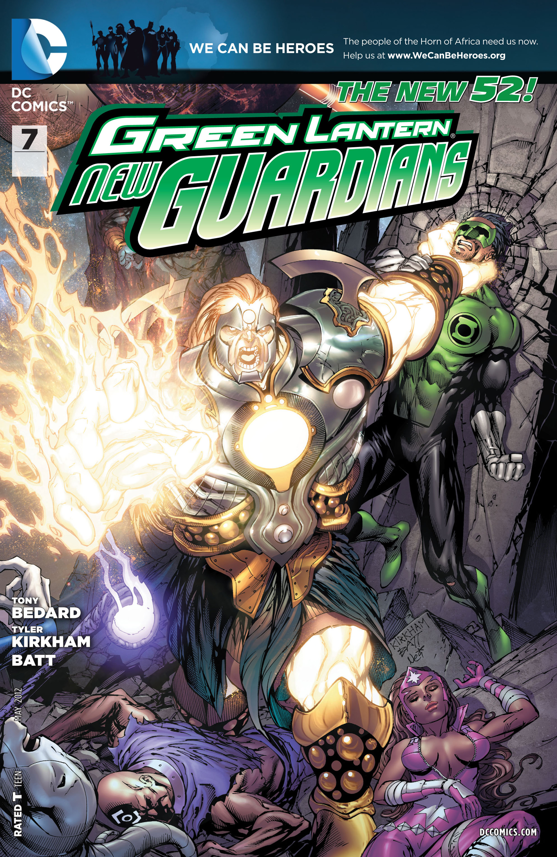 Read online Green Lantern: New Guardians comic -  Issue #7 - 1
