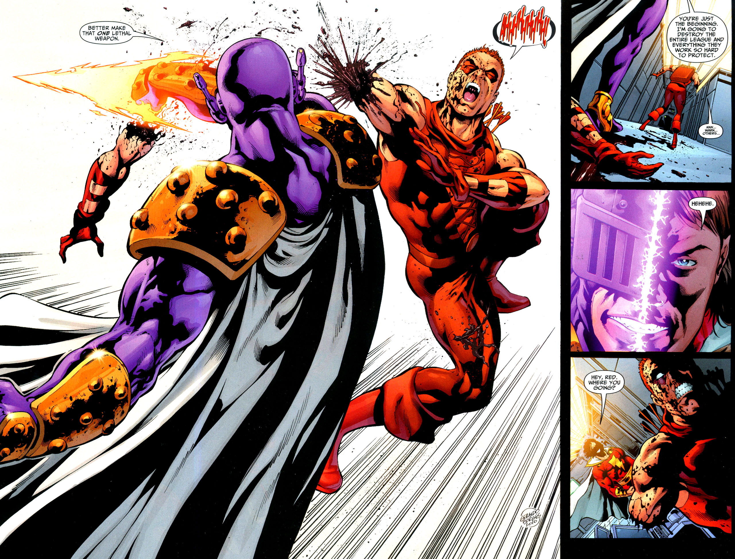 Read online Justice League: The Rise of Arsenal comic -  Issue #1 - 8