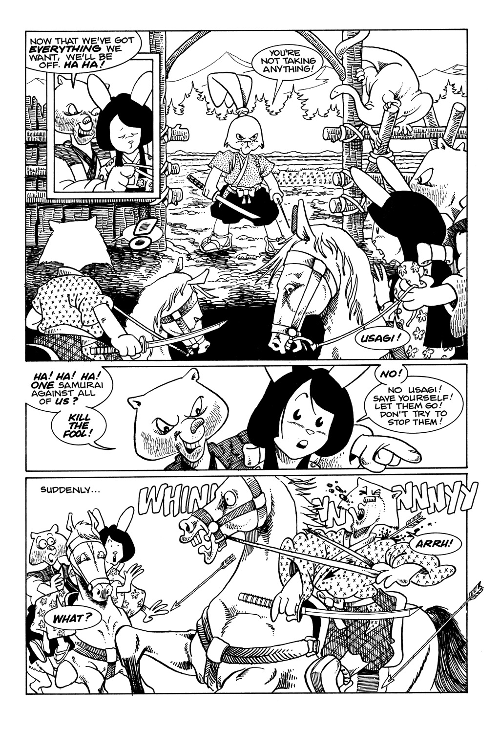 Read online Usagi Yojimbo (1987) comic -  Issue #3 - 16