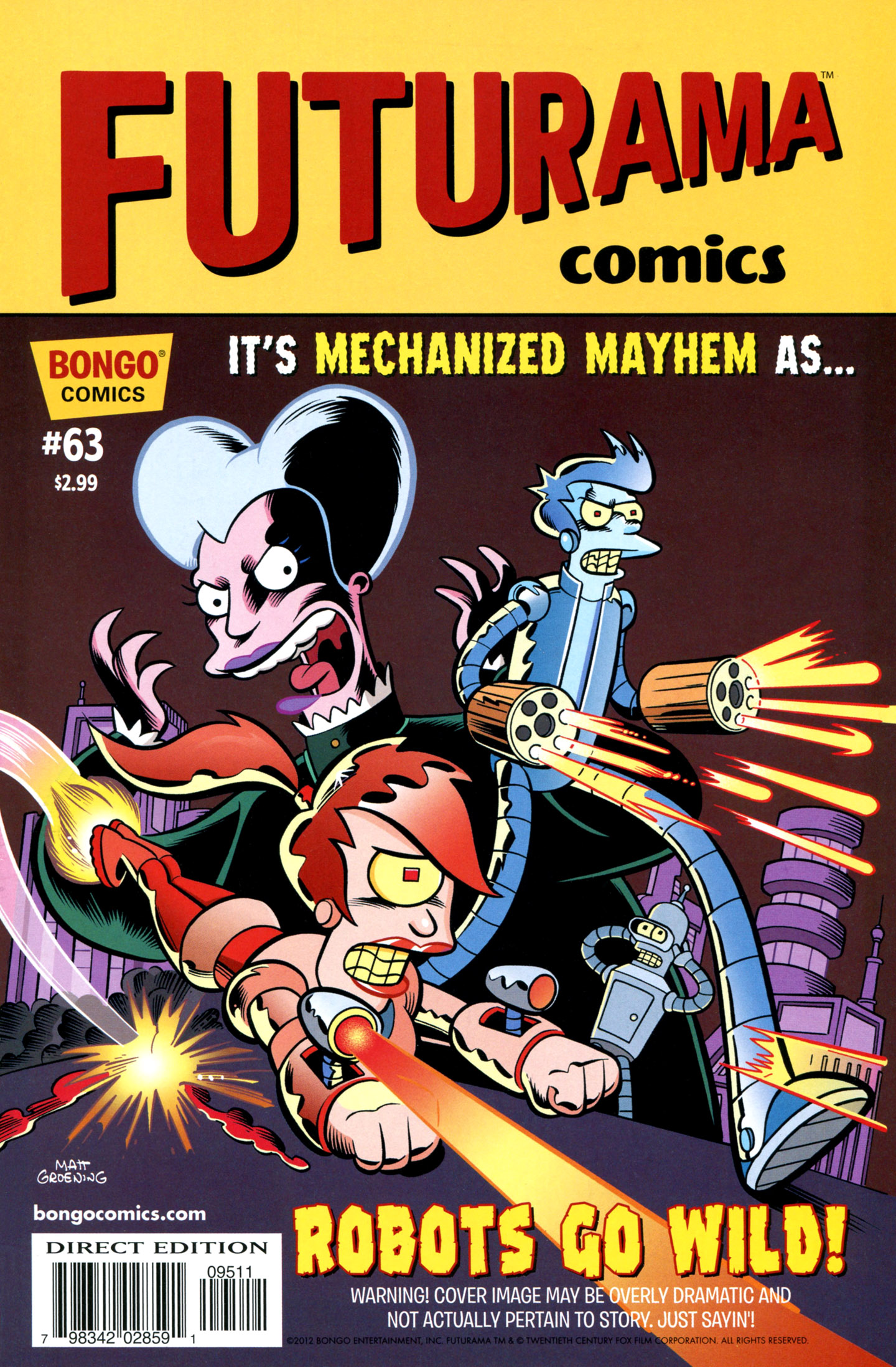 Read online Futurama Comics comic -  Issue #63 - 1
