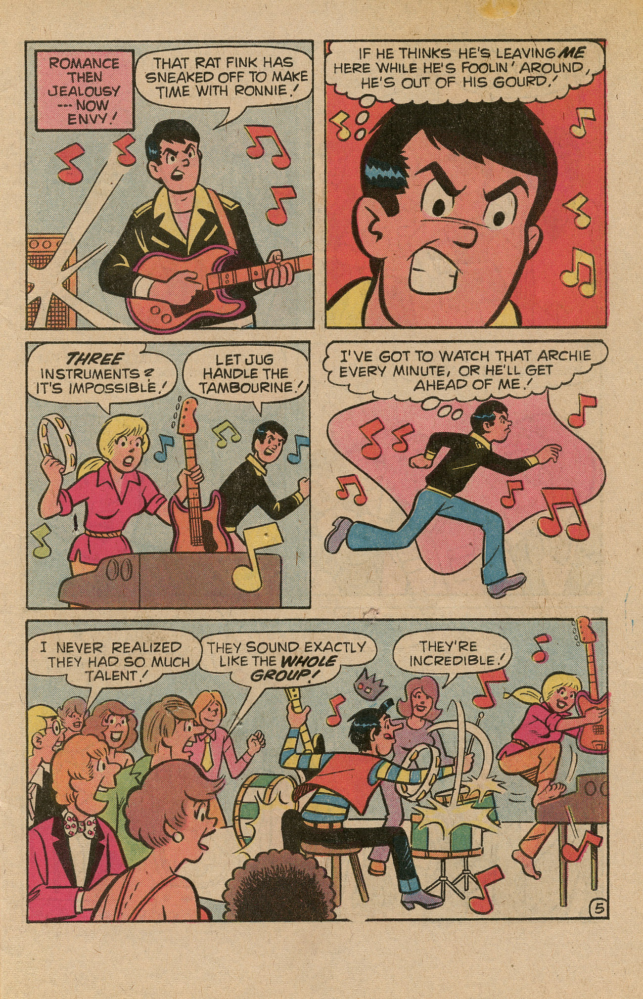 Read online Archie's TV Laugh-Out comic -  Issue #68 - 7