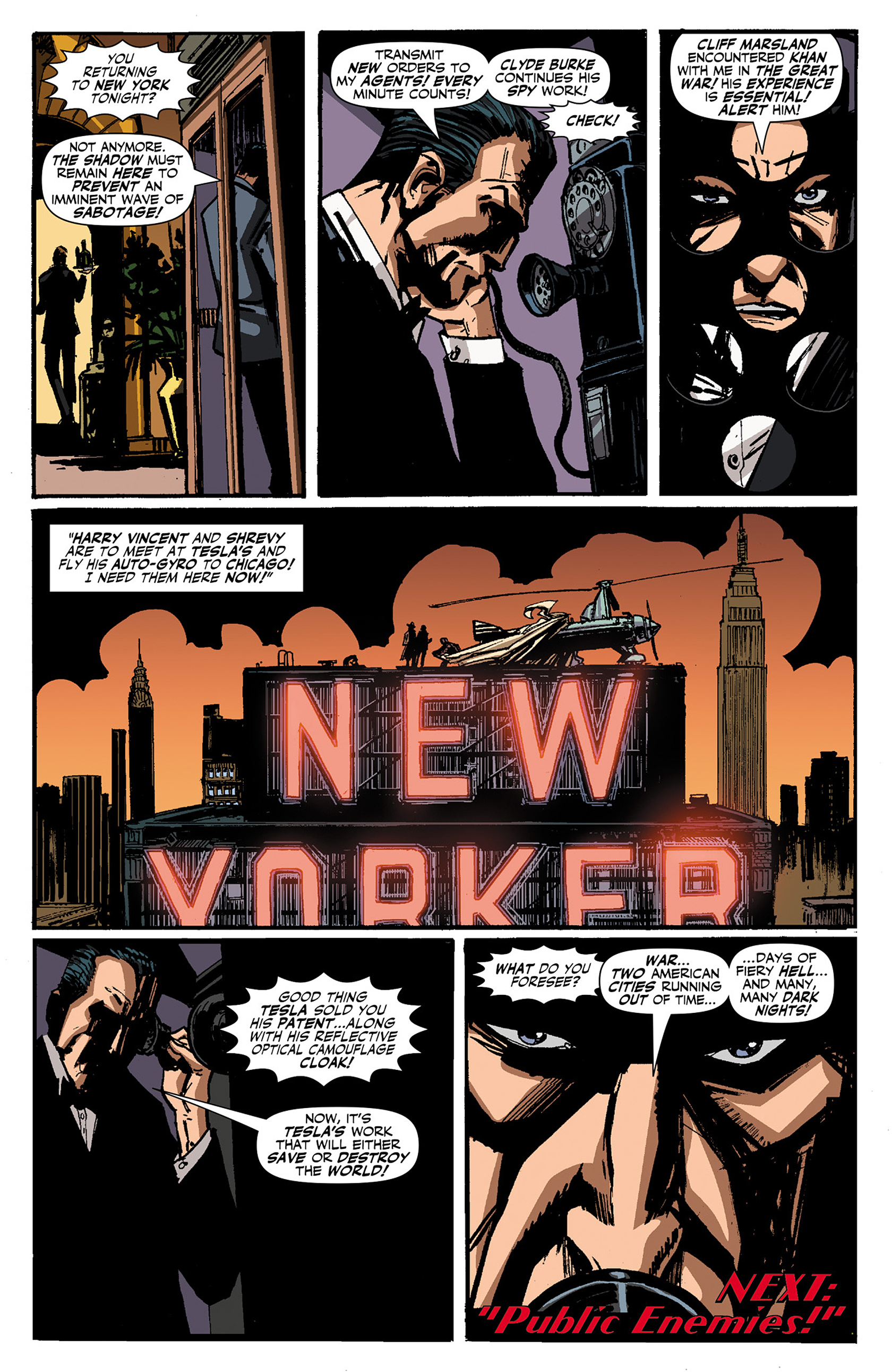Read online The Shadow/Green Hornet: Dark Nights comic -  Issue #1 - 25