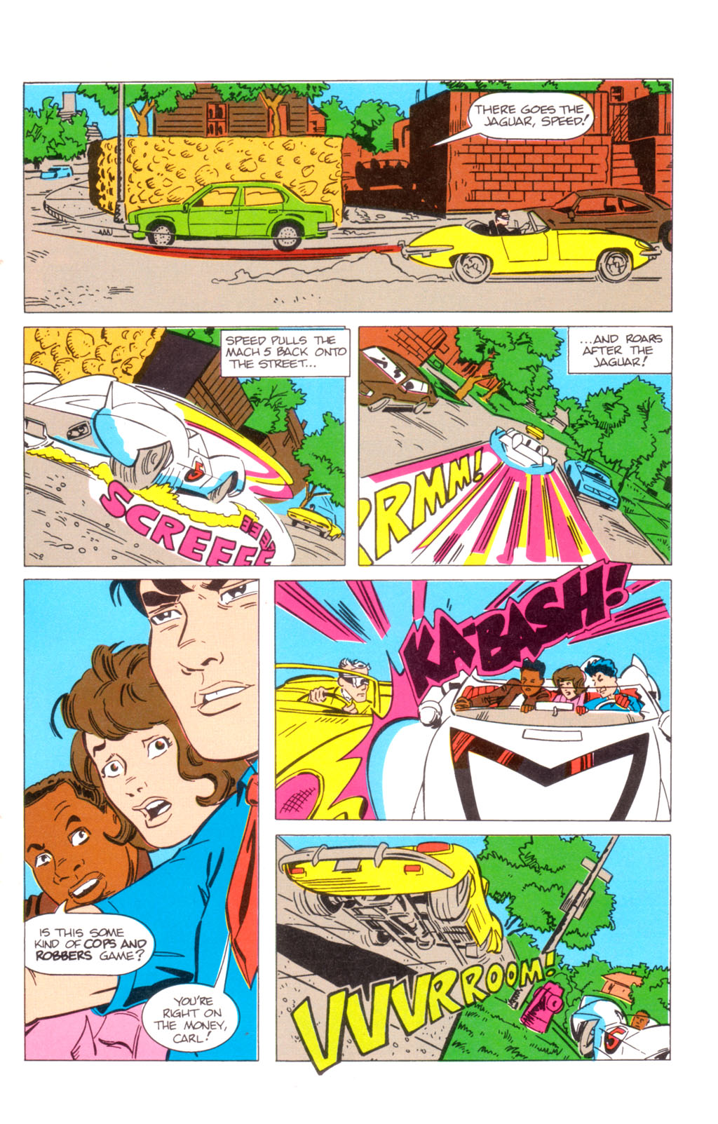 Read online Speed Racer (1987) comic -  Issue #23 - 21