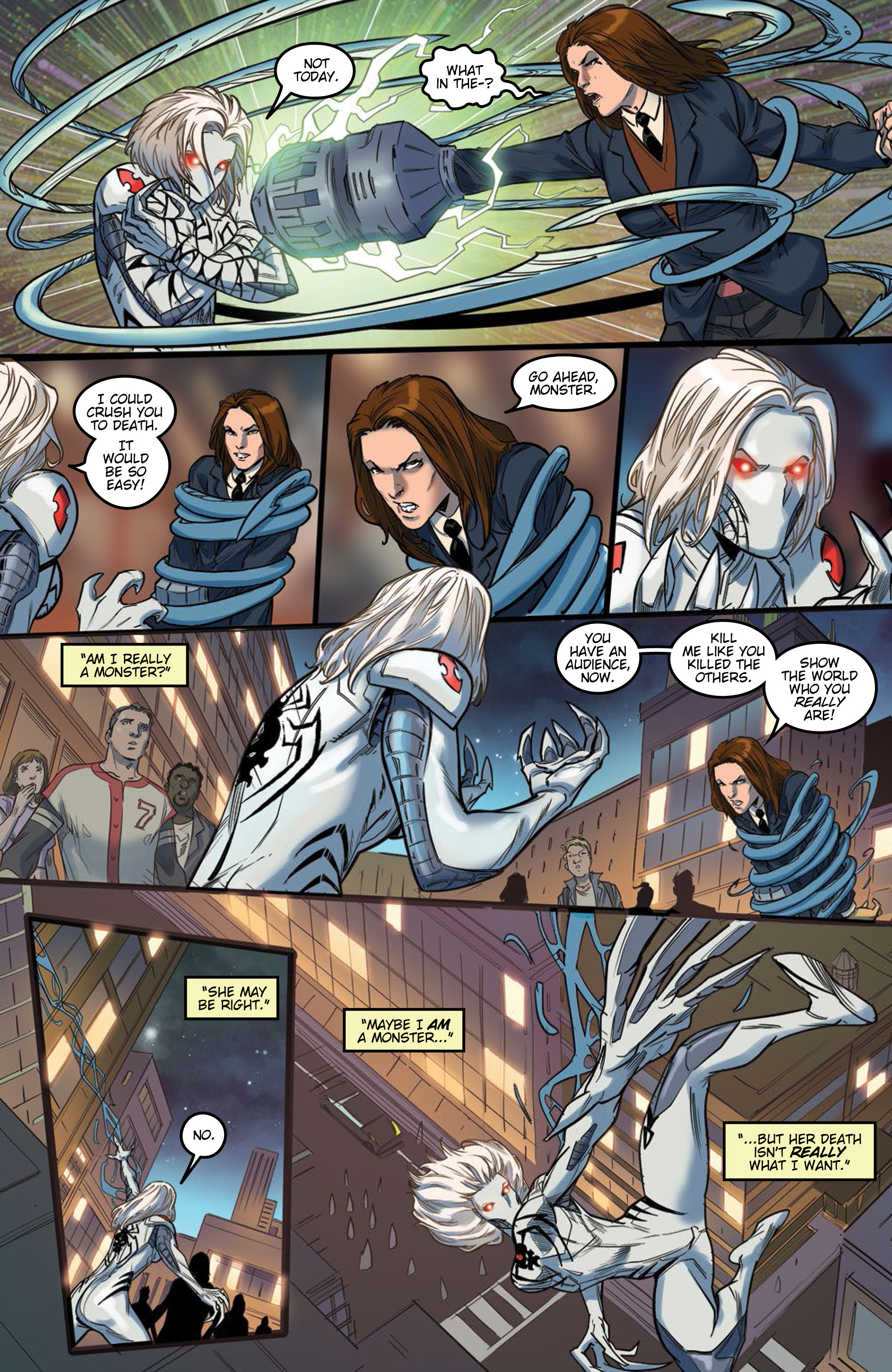 Read online White Widow comic -  Issue #1 - 31