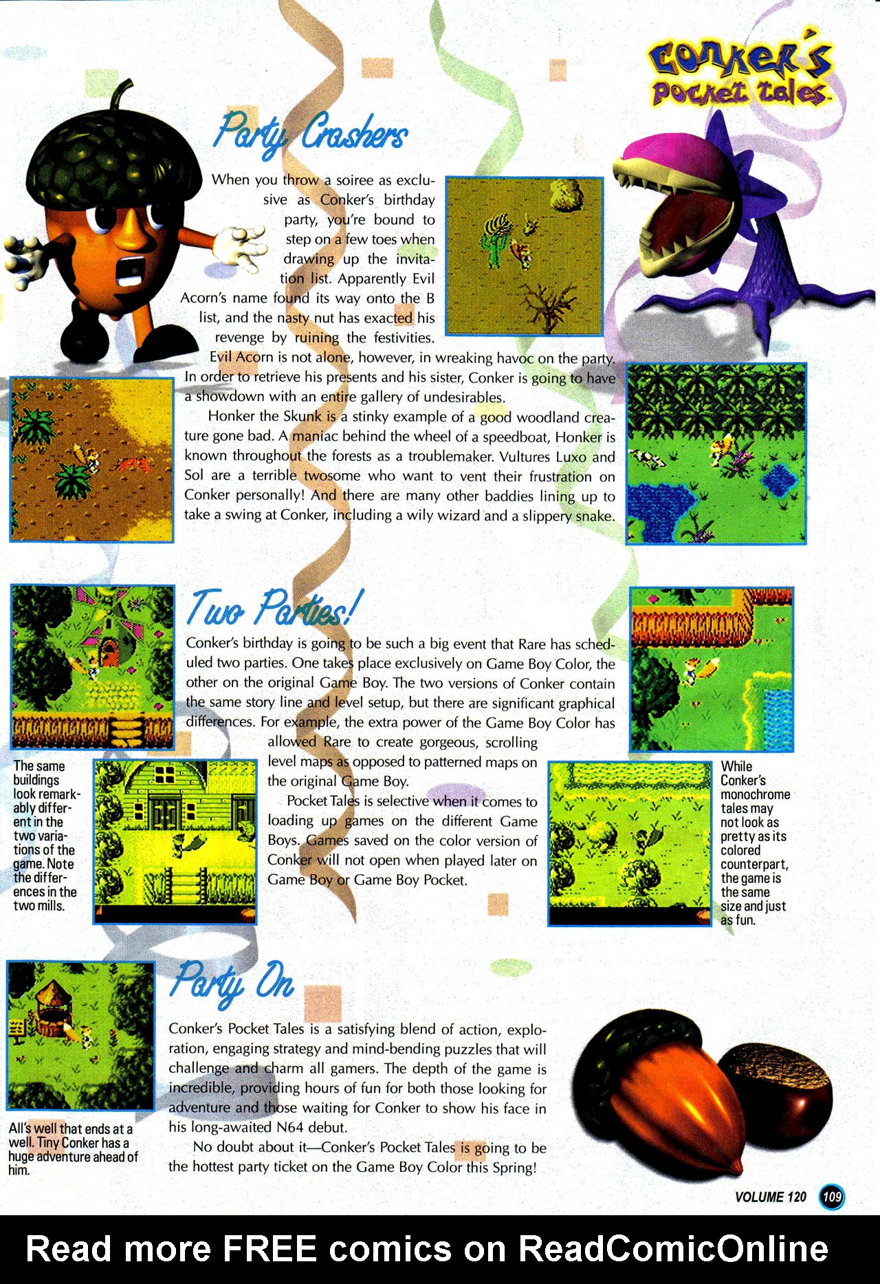 Read online Nintendo Power comic -  Issue #120 - 120