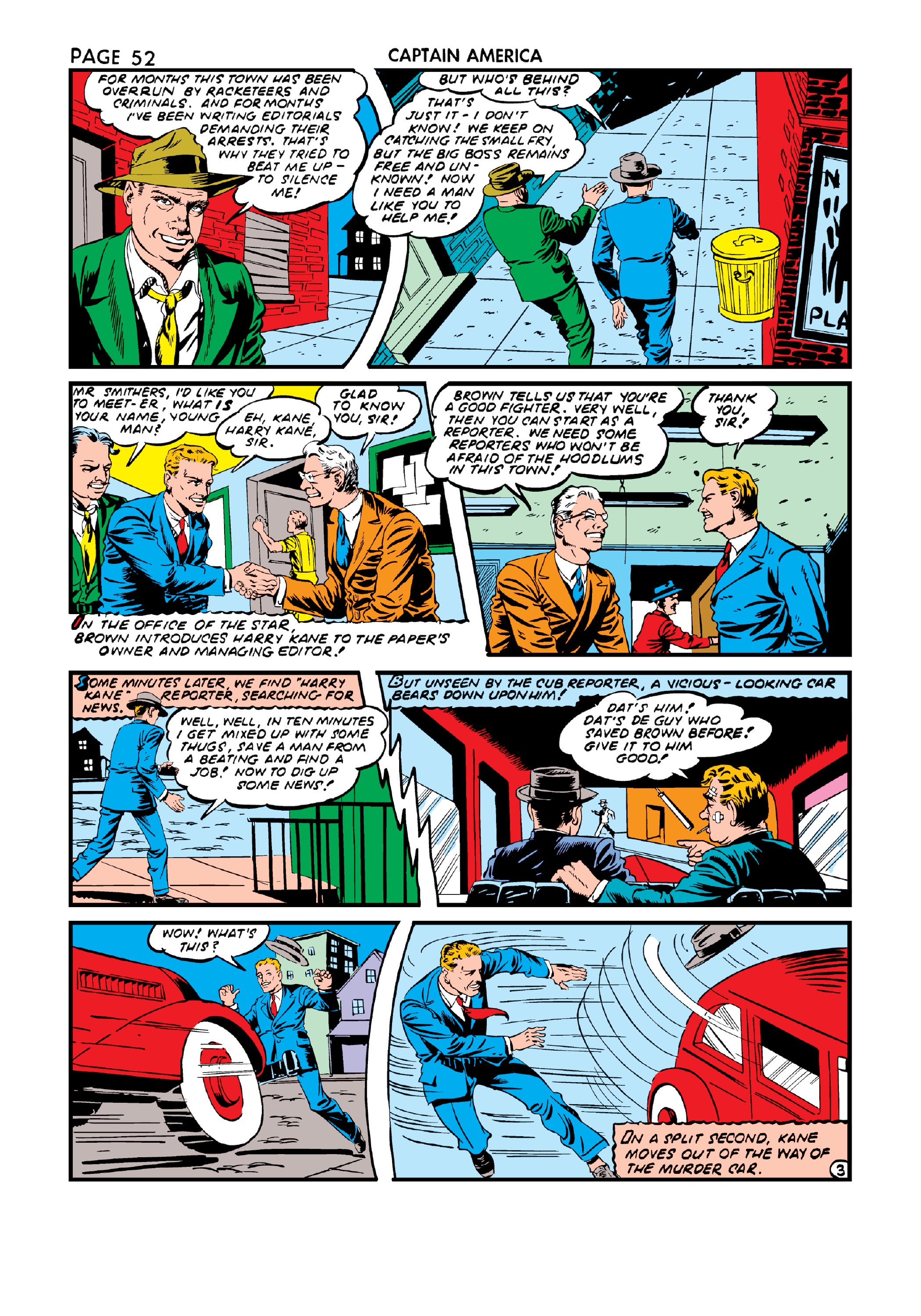 Read online Marvel Masterworks: Golden Age Captain America comic -  Issue # TPB 3 (Part 1) - 60