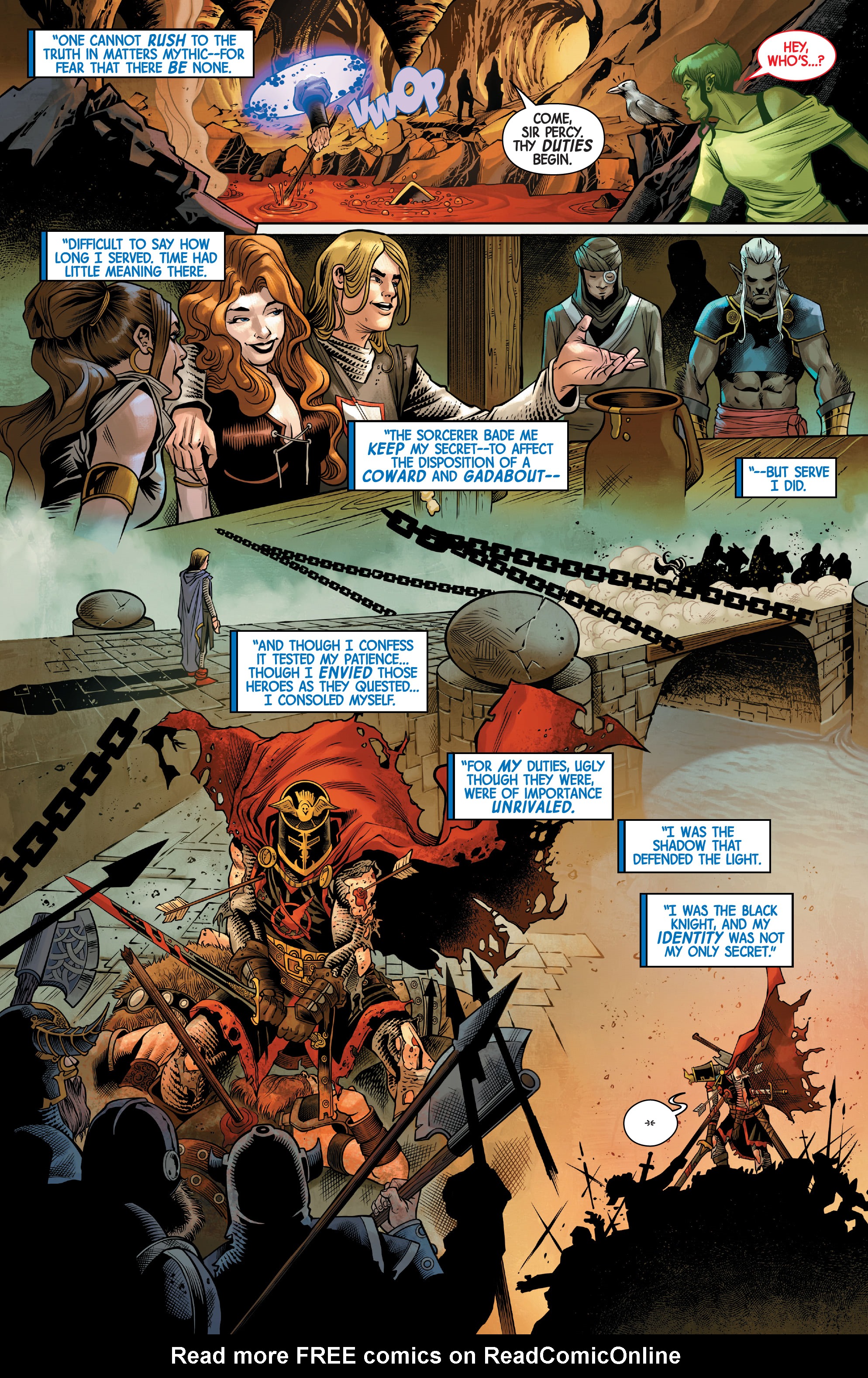 Read online Black Knight: Curse Of The Ebony Blade comic -  Issue #2 - 14