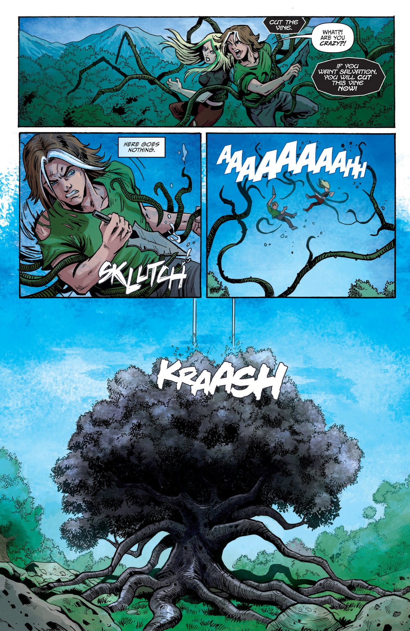Read online Grimm Fairy Tales presents Wonderland: Through the Looking Glass comic -  Issue #3 - 9