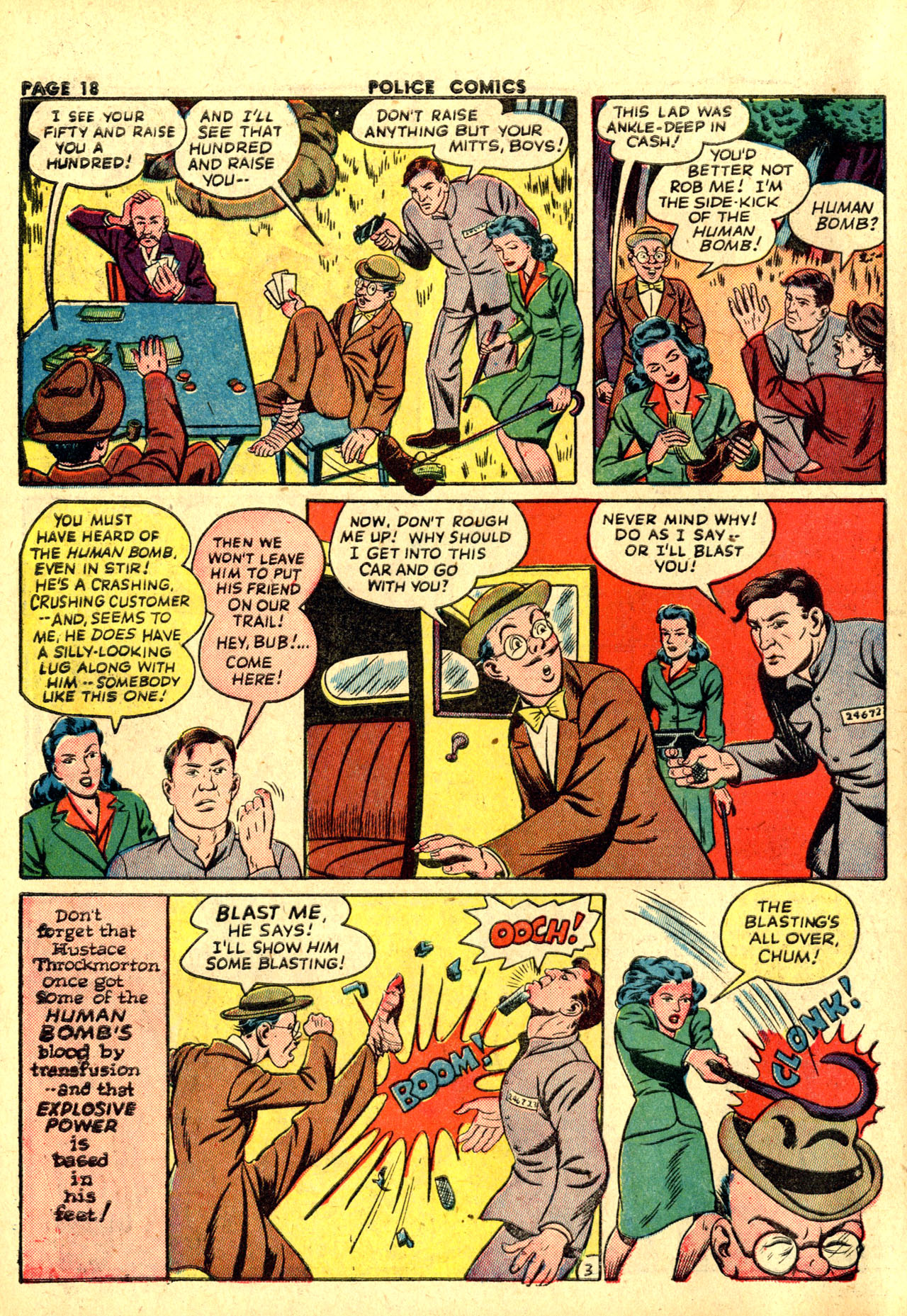 Read online Police Comics comic -  Issue #23 - 20