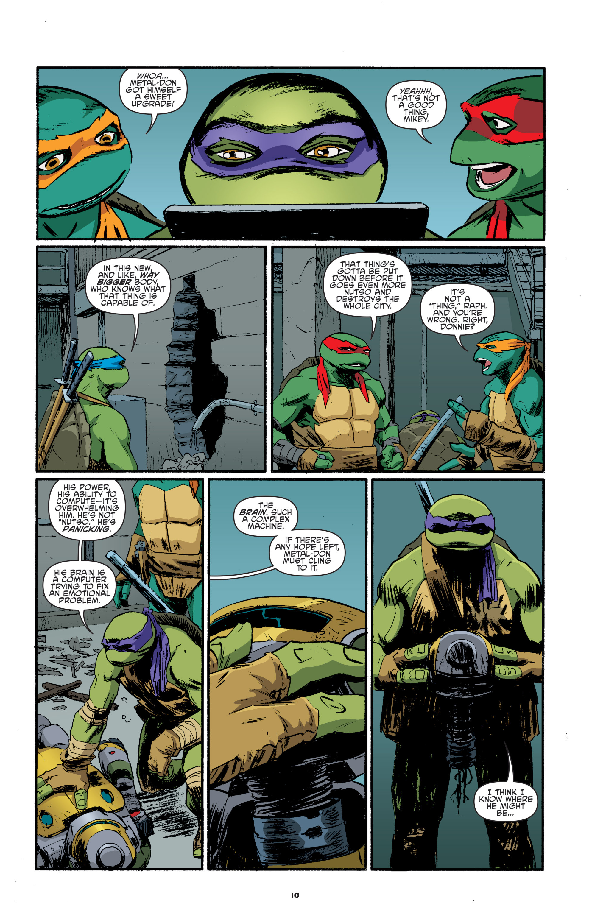 Read online Teenage Mutant Ninja Turtles Universe comic -  Issue #8 - 12