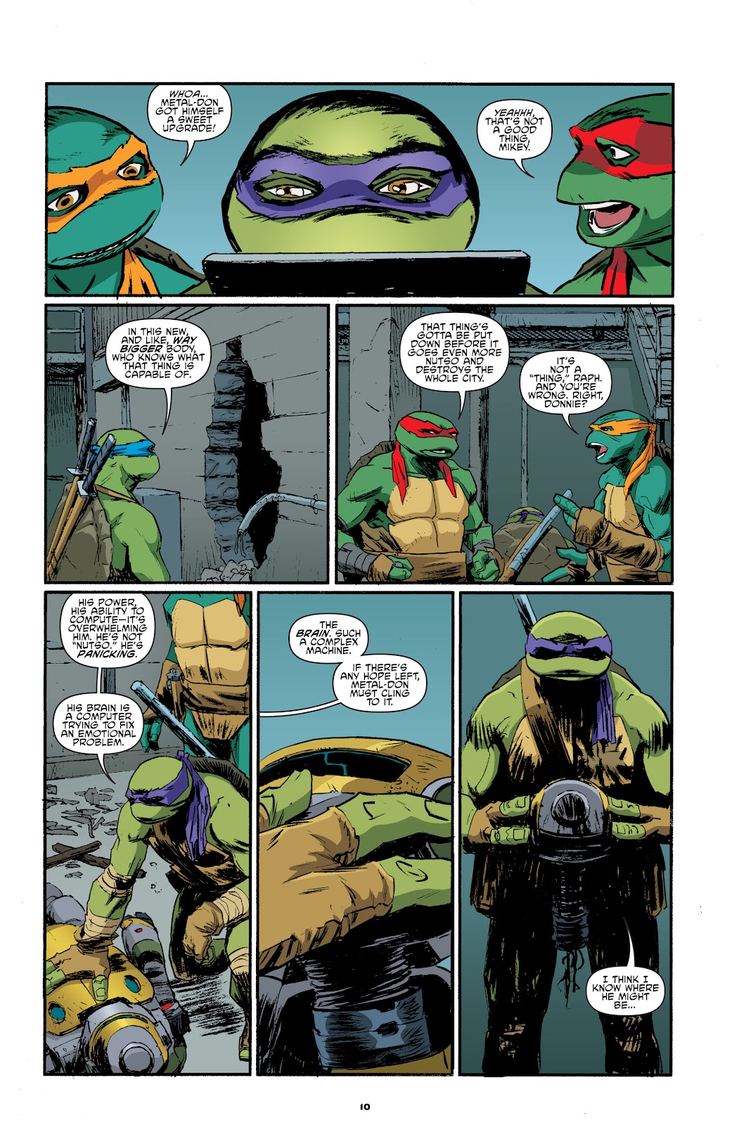Teenage Mutant Ninja Turtles Universe issue 8 - Page 12