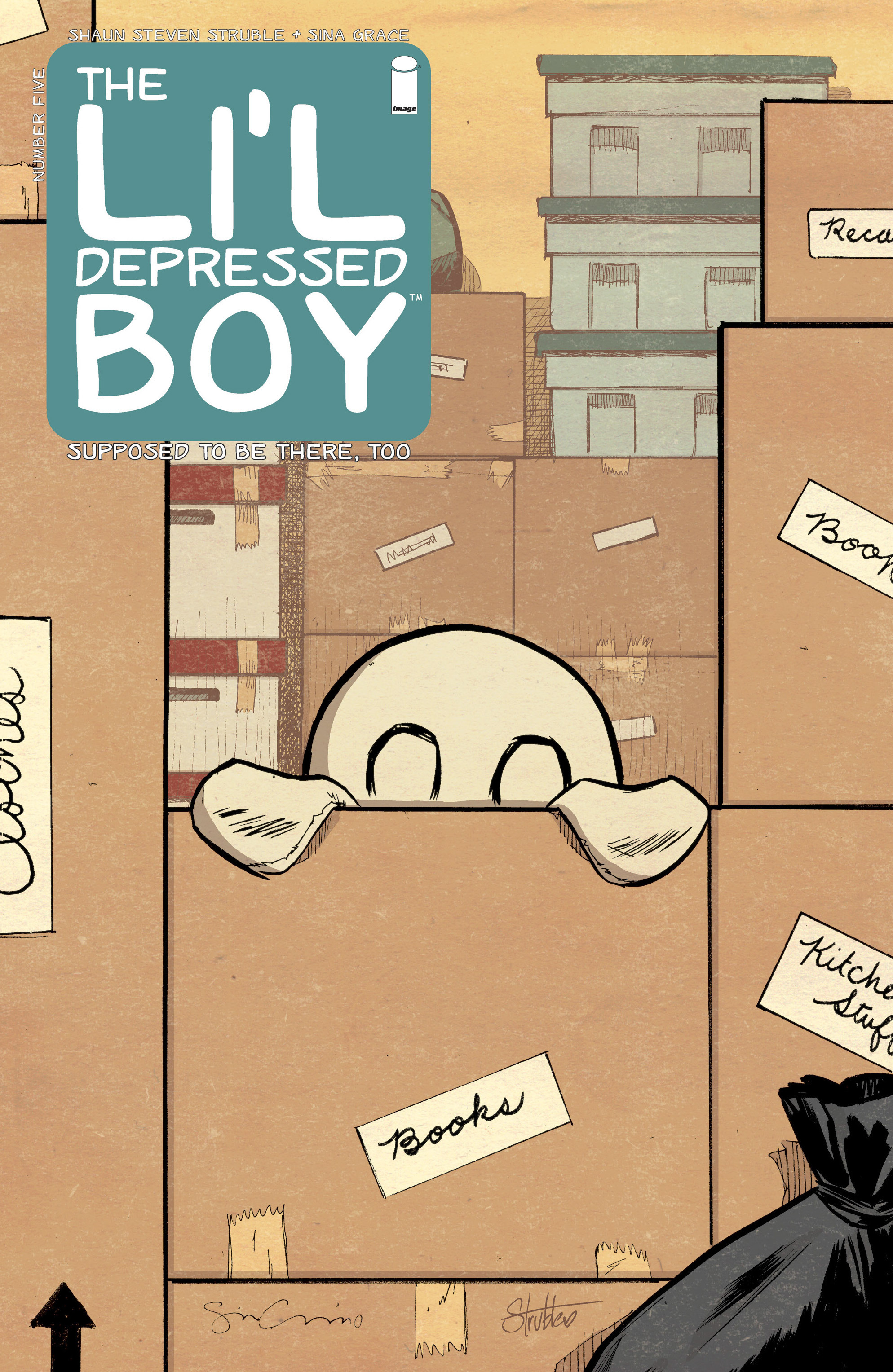 Read online The Li'l Depressed Boy: Supposed to Be There Too comic -  Issue #5 - 1