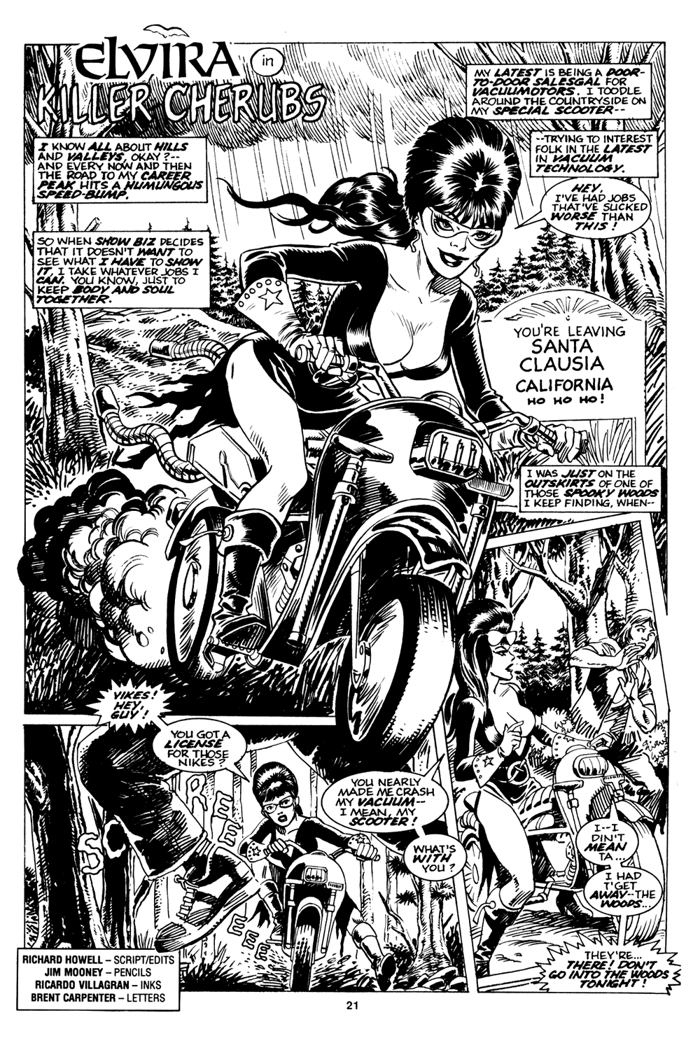 Read online Elvira, Mistress of the Dark comic -  Issue #13 - 23