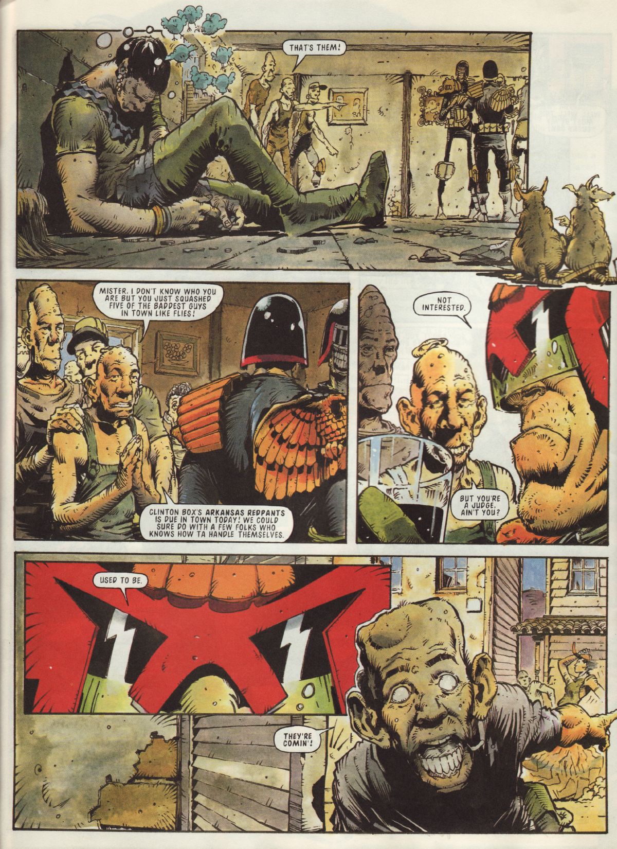 Read online Judge Dredd Megazine (vol. 3) comic -  Issue #3 - 6