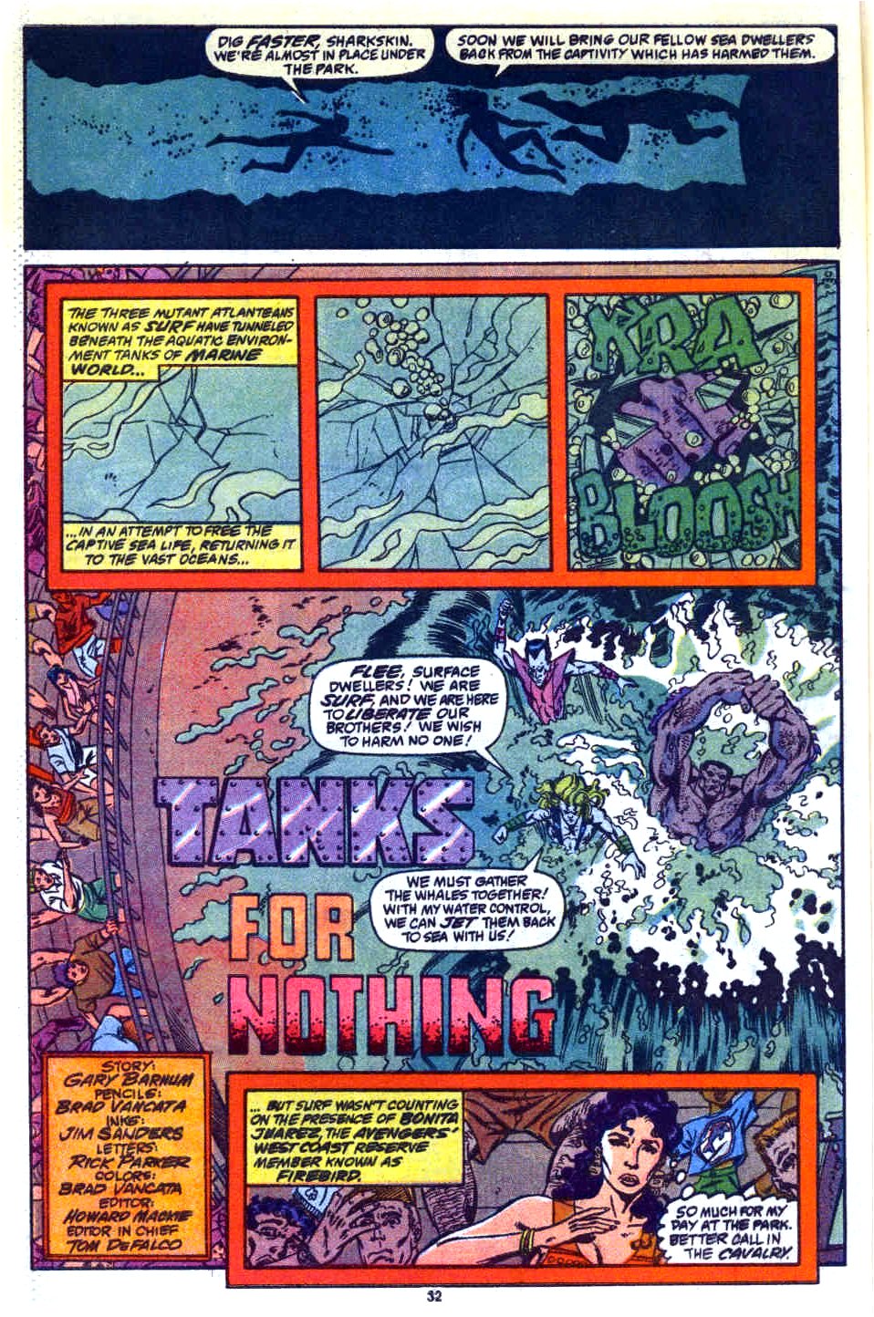 Read online Avengers West Coast (1989) comic -  Issue # Annual 5 - 32