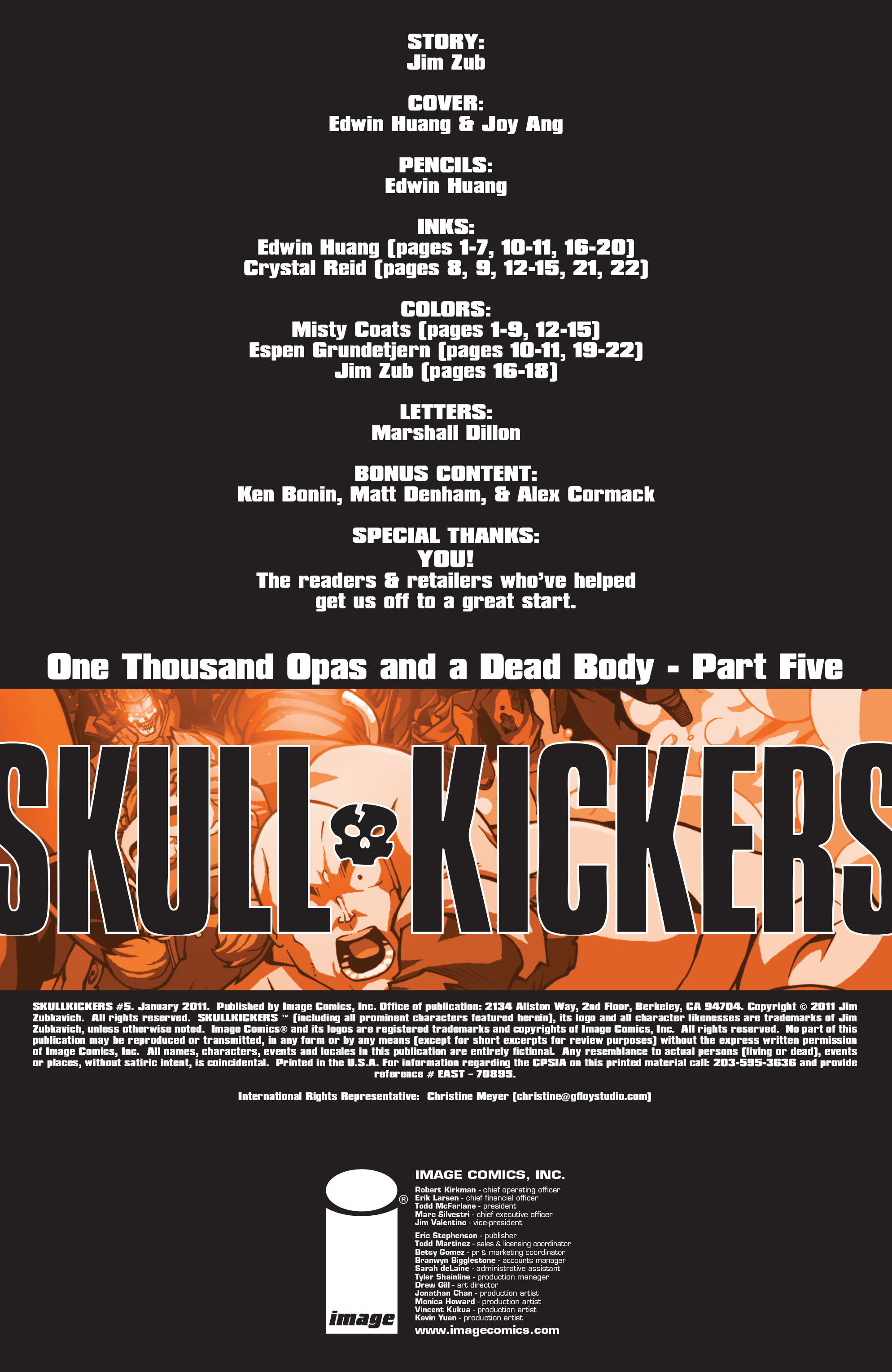 Read online Skullkickers comic -  Issue #5 - 2