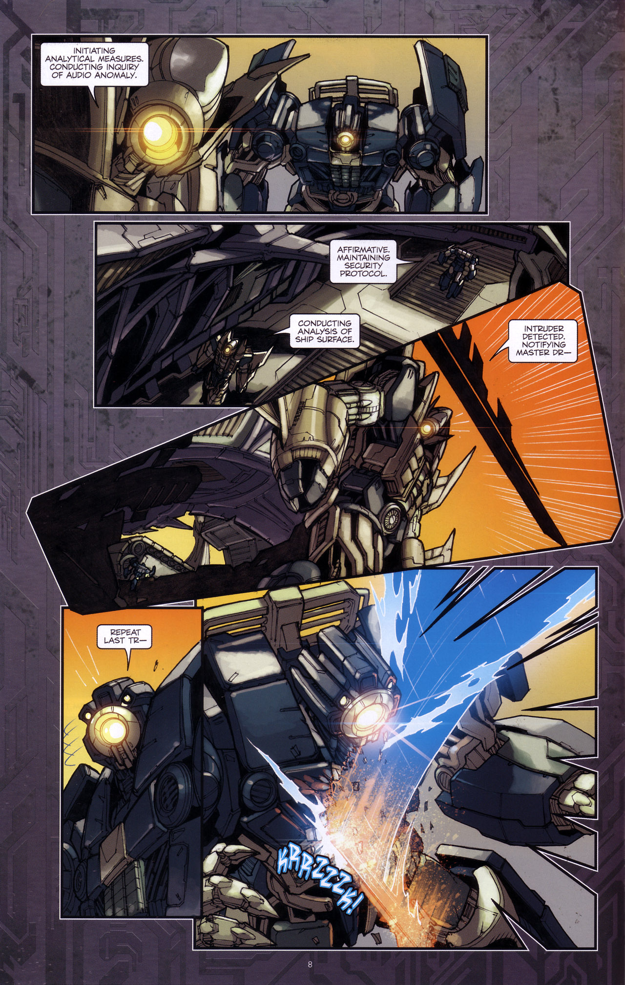 Read online Transformers: The Reign of Starscream comic -  Issue #4 - 10