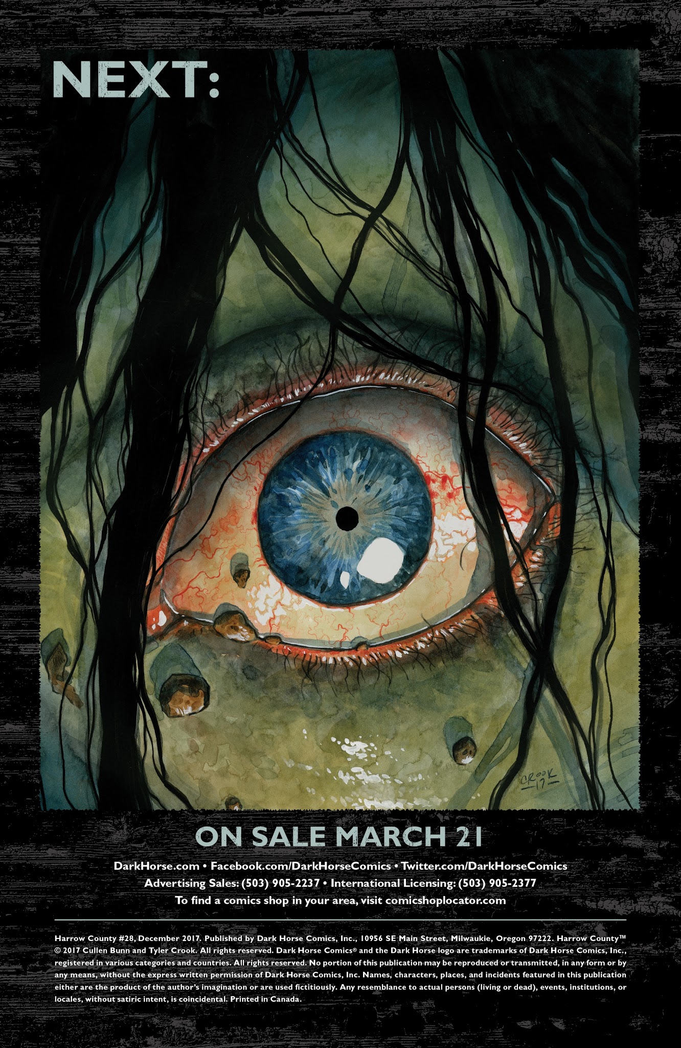 Read online Harrow County comic -  Issue #28 - 24