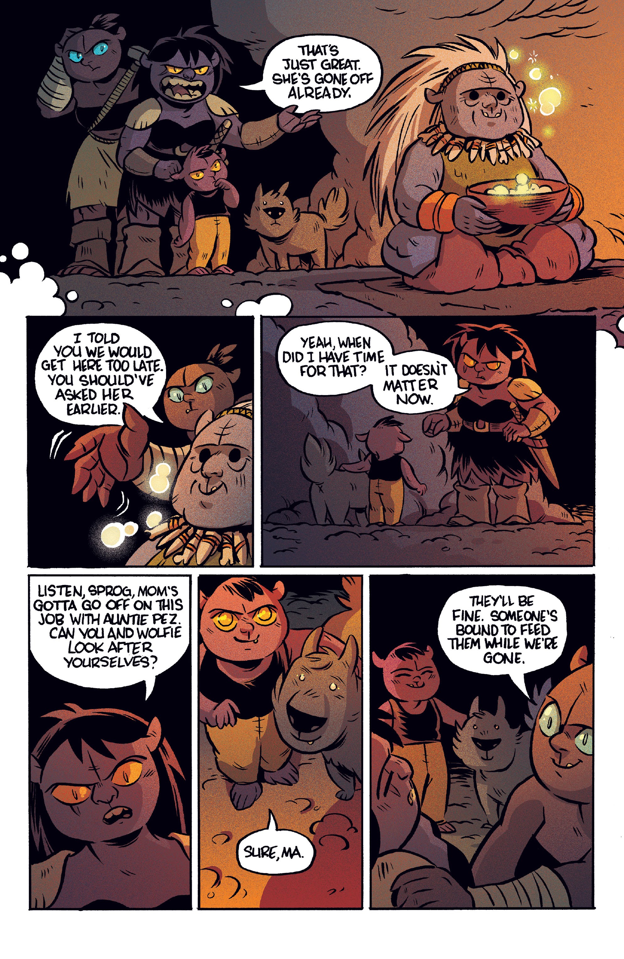 Read online ORCS! comic -  Issue #1 - 16