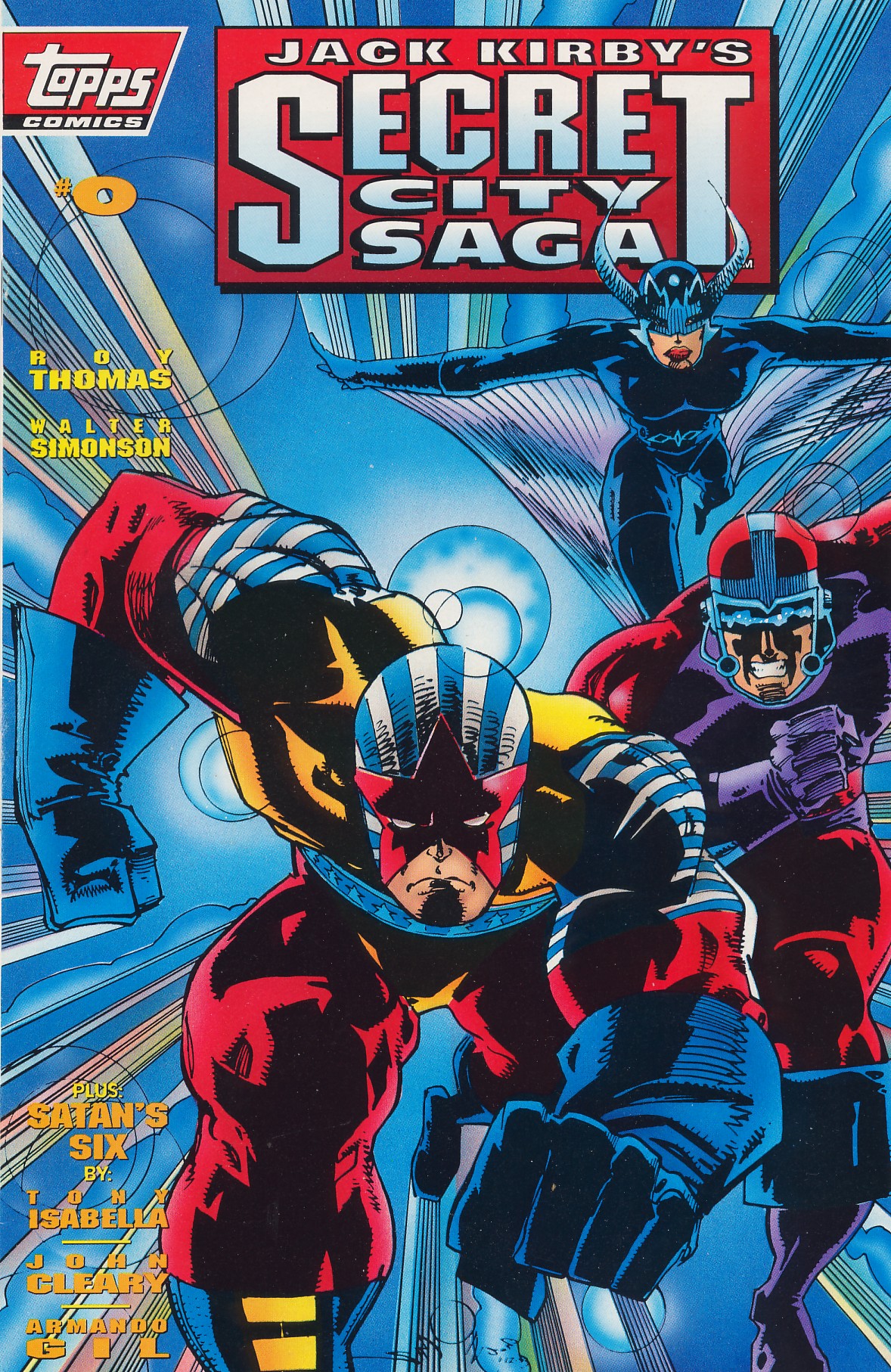 Read online Jack Kirby's Secret City Saga comic -  Issue #0 - 1
