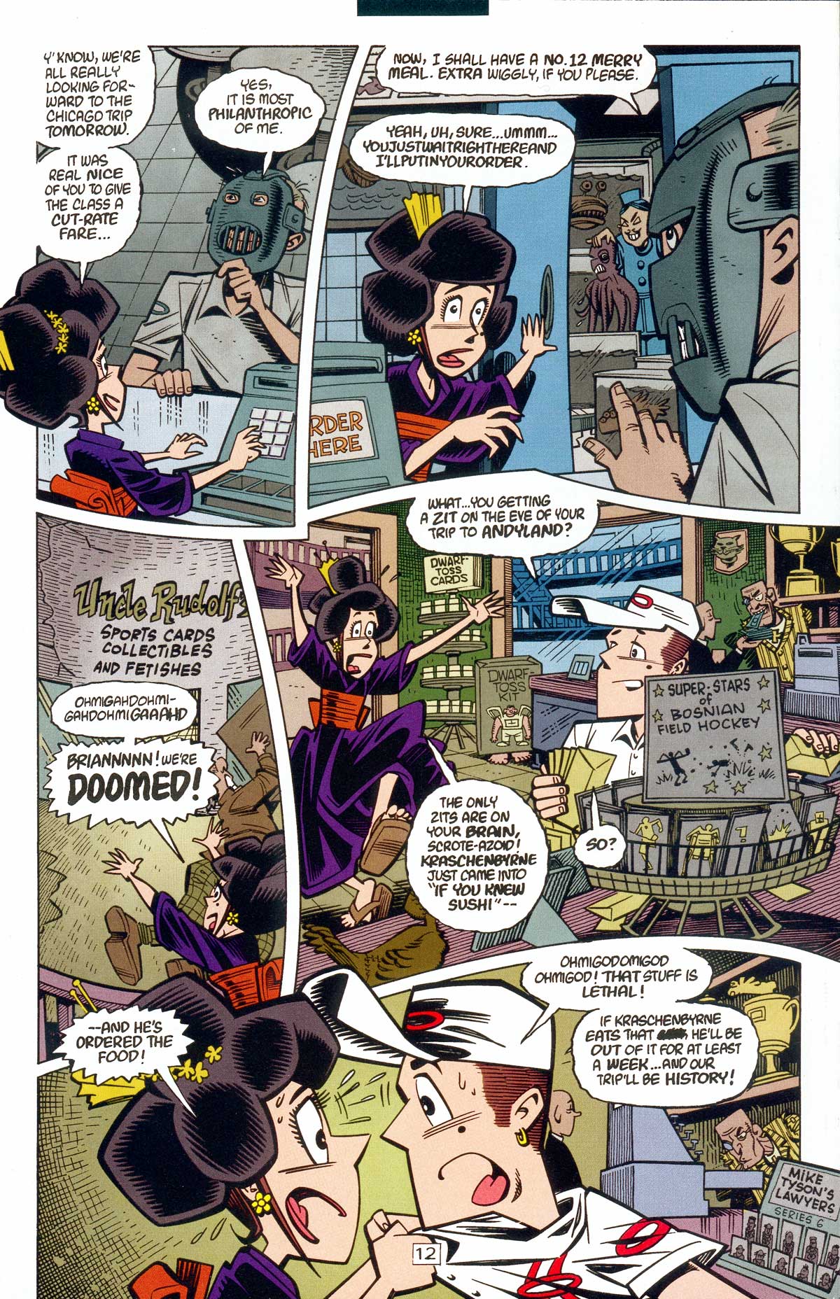 Read online Gross Point comic -  Issue #6 - 13