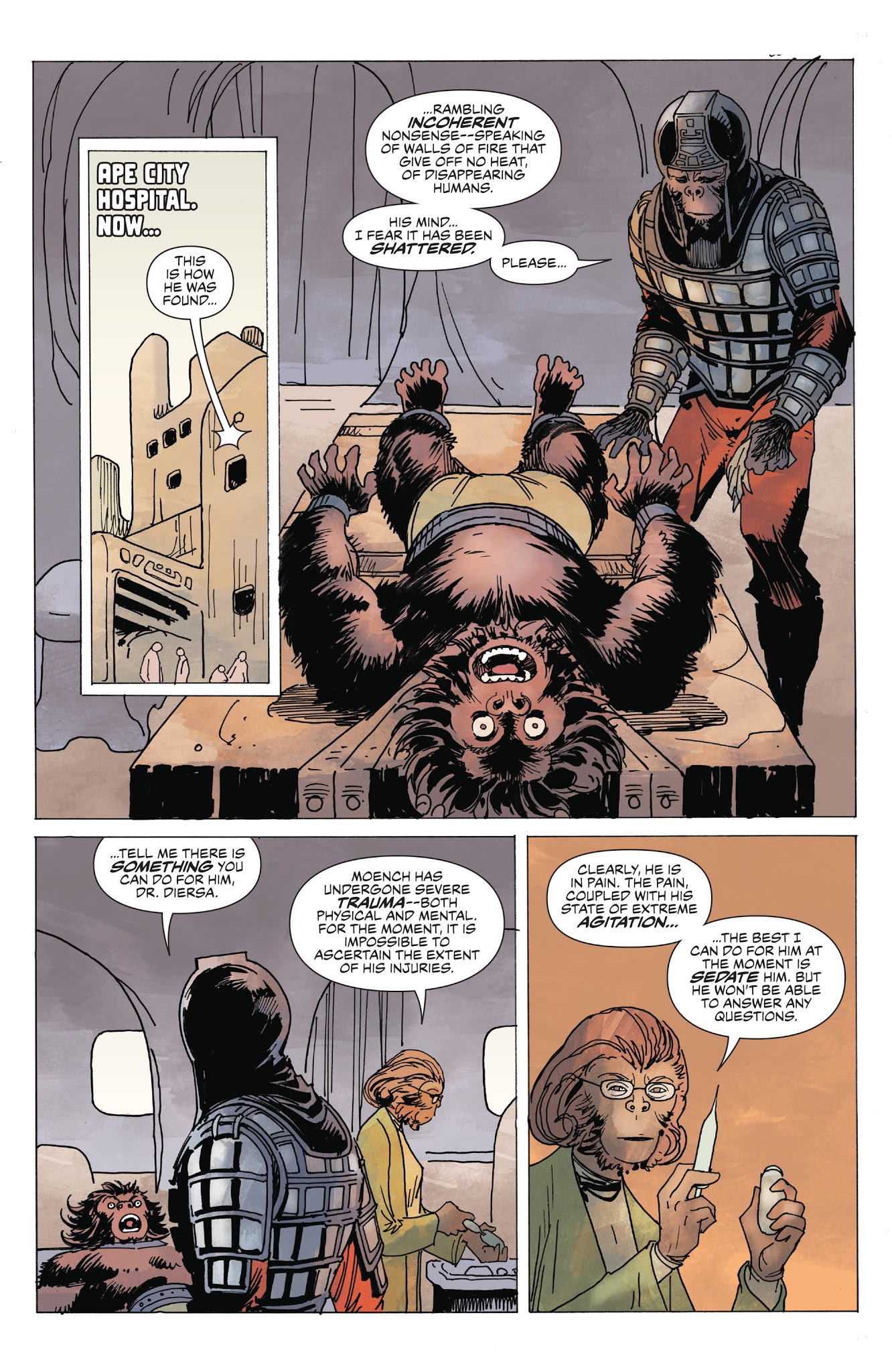 Read online Planet of the Apes: Ursus comic -  Issue #5 - 7