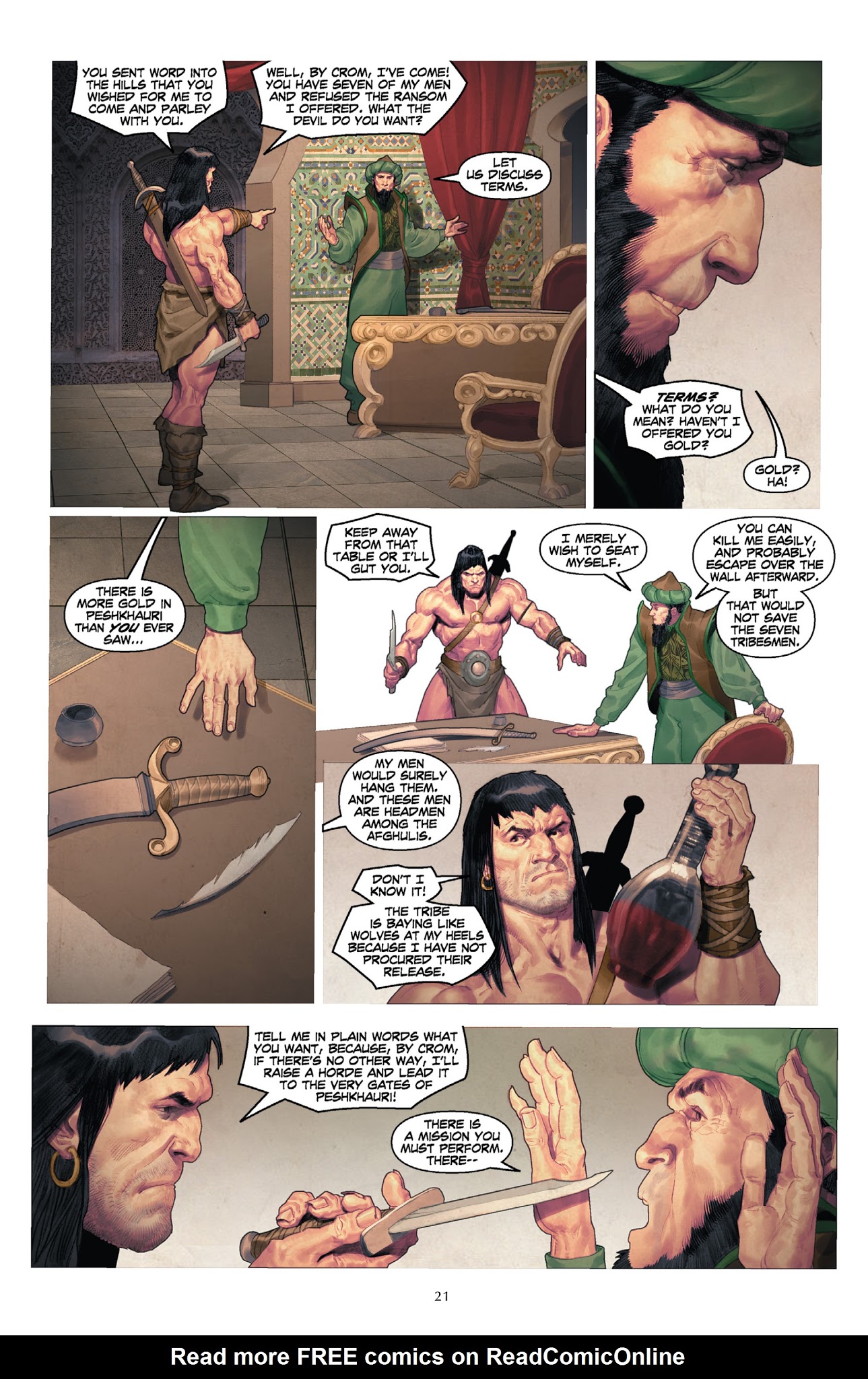 Read online Conan and the People of the Black Circle comic -  Issue # _TPB - 23