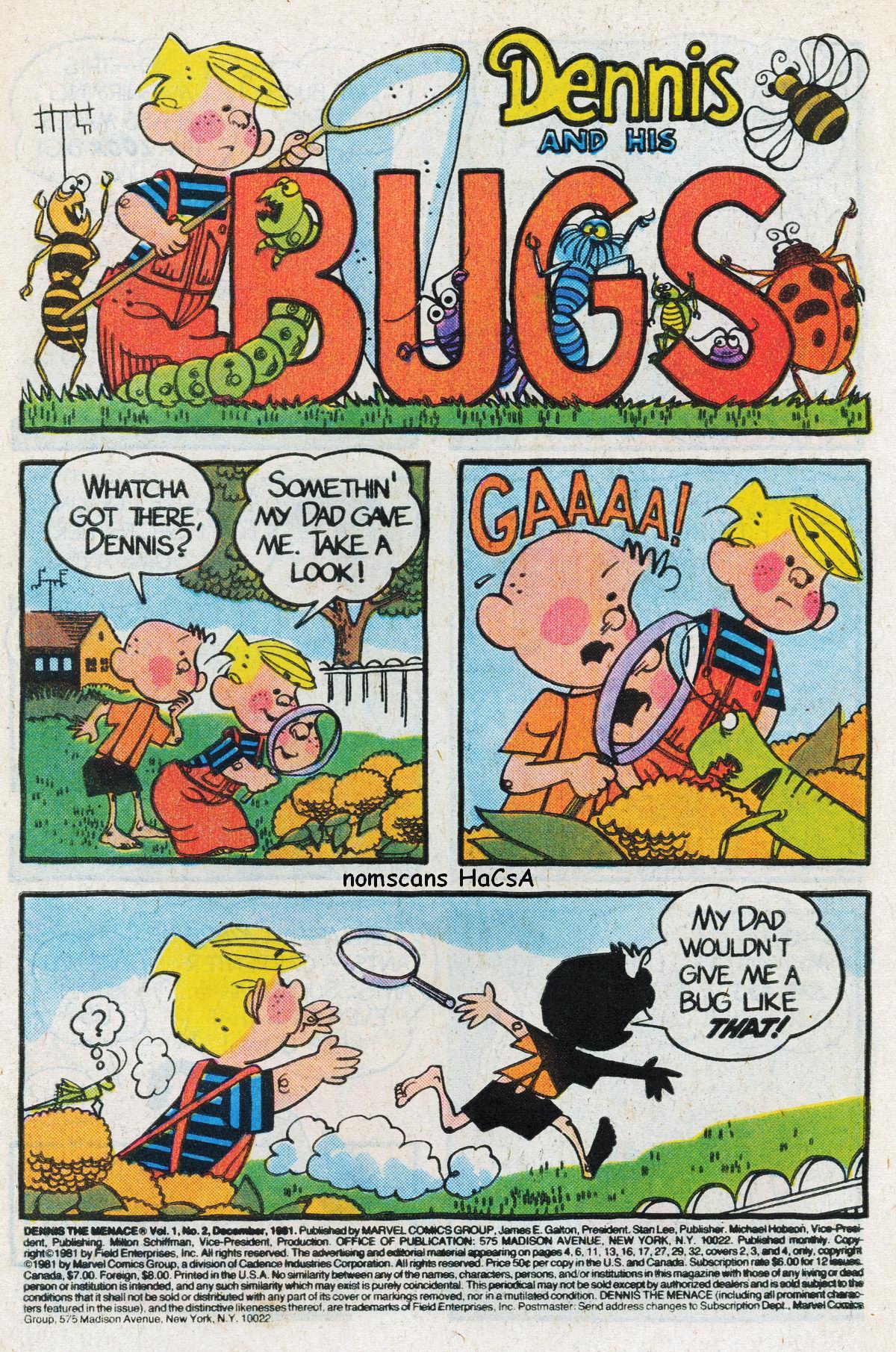 Read online Dennis the Menace comic -  Issue #2 - 3